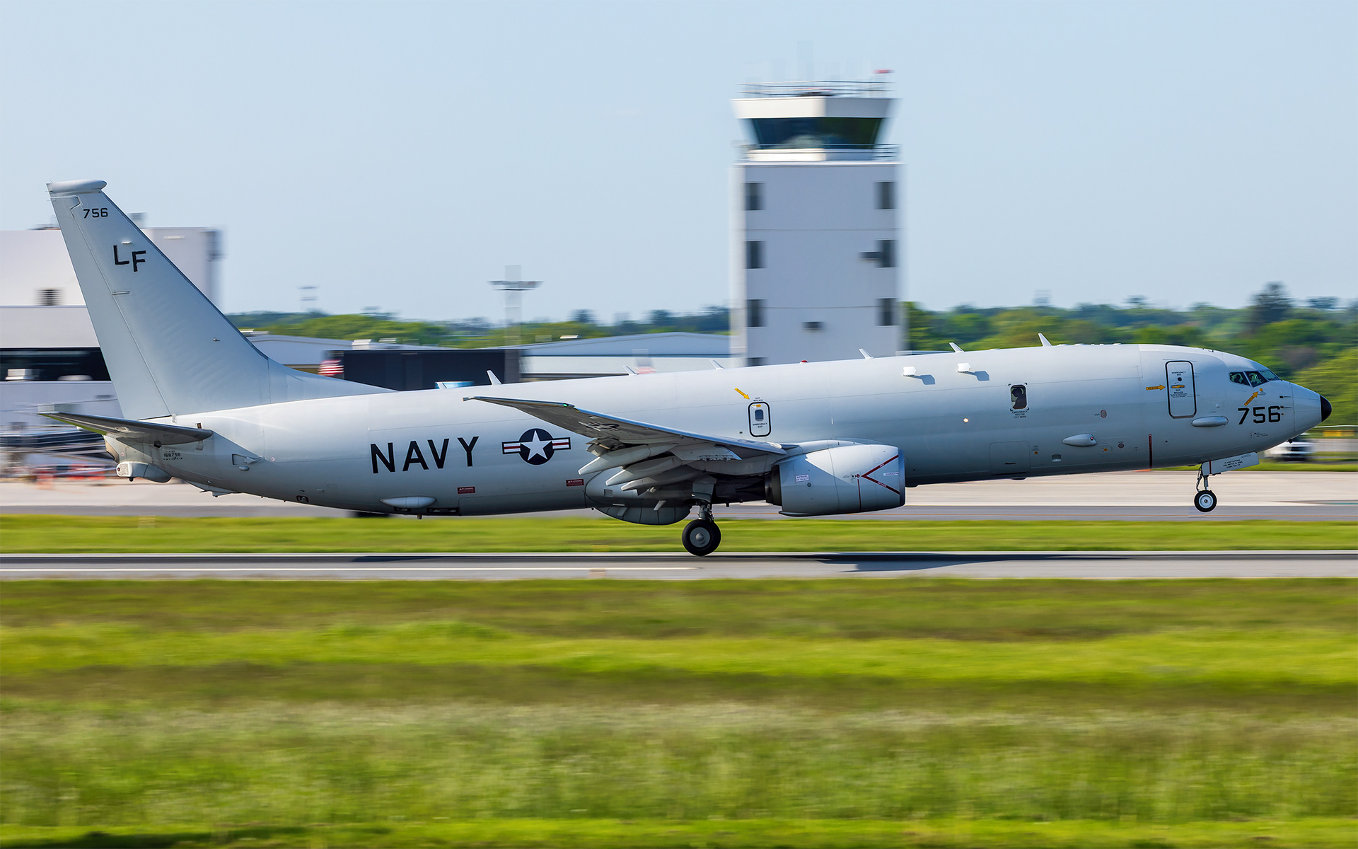 U.S. Navy Boeing P-8 Poseidon in Portland, ME