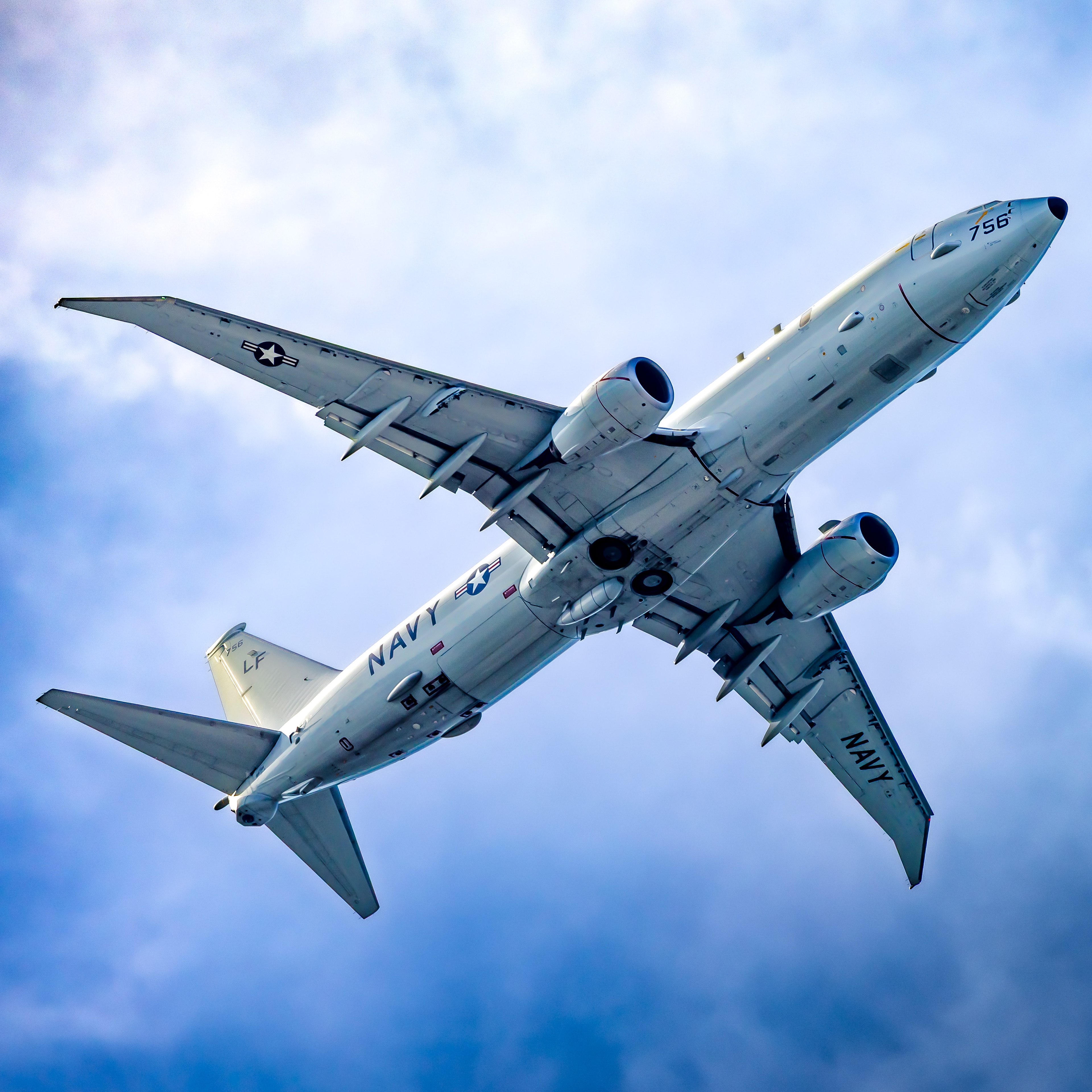 U.S. Navy Boeing P-8 Poseidon in Portland, ME