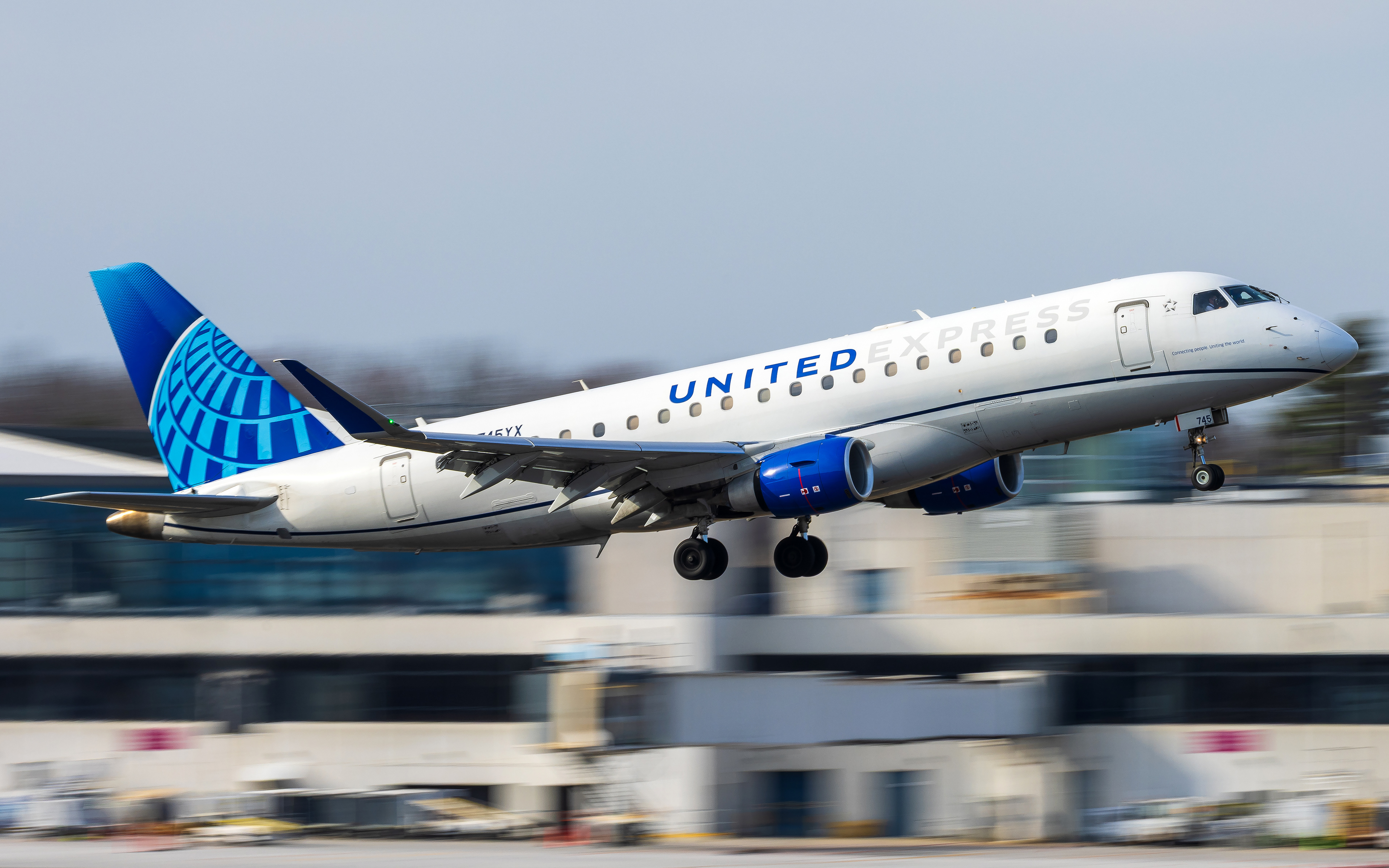 Republic Embraer E-175 in Portland, ME