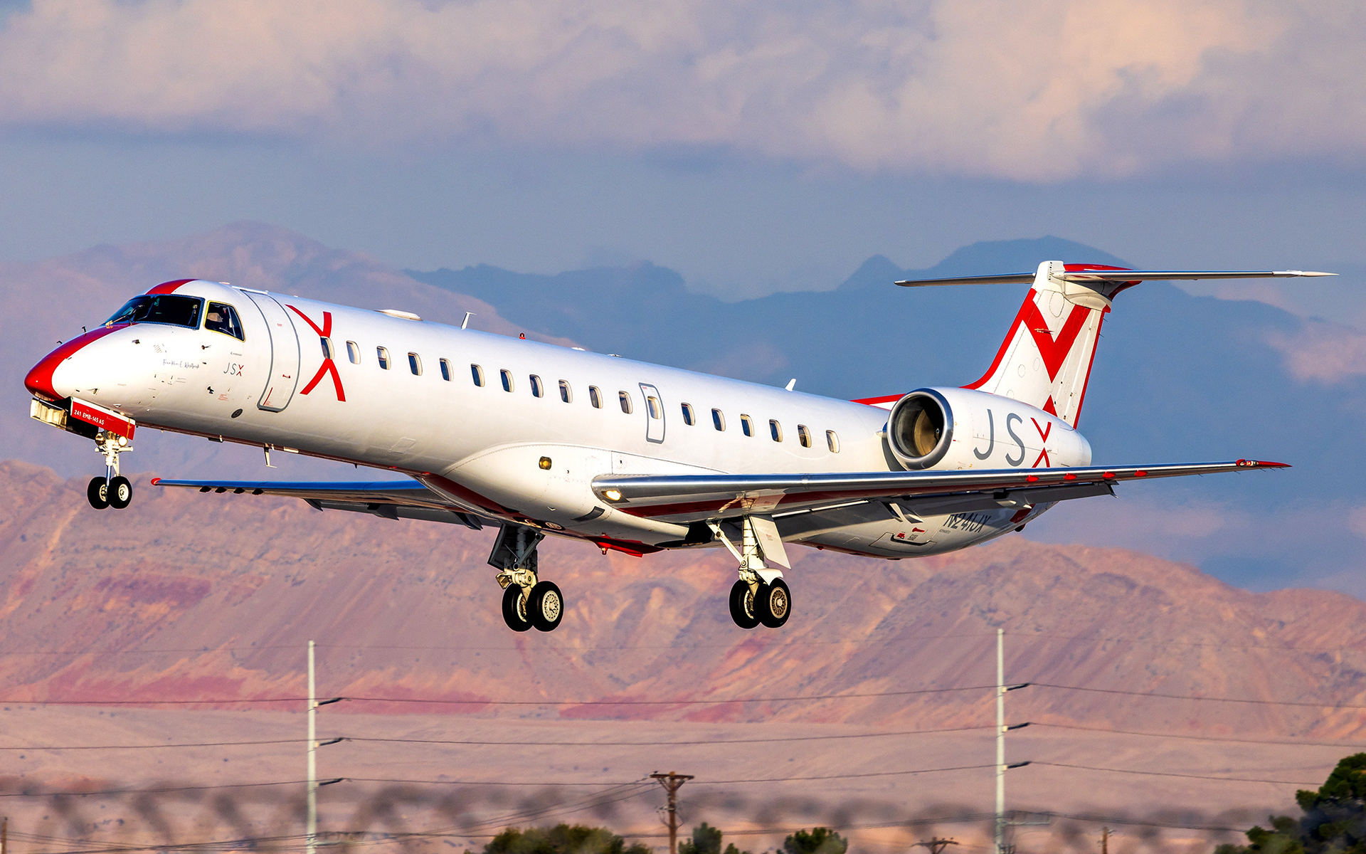 JSX Embraer ERJ-145 in Las Vegas, NV