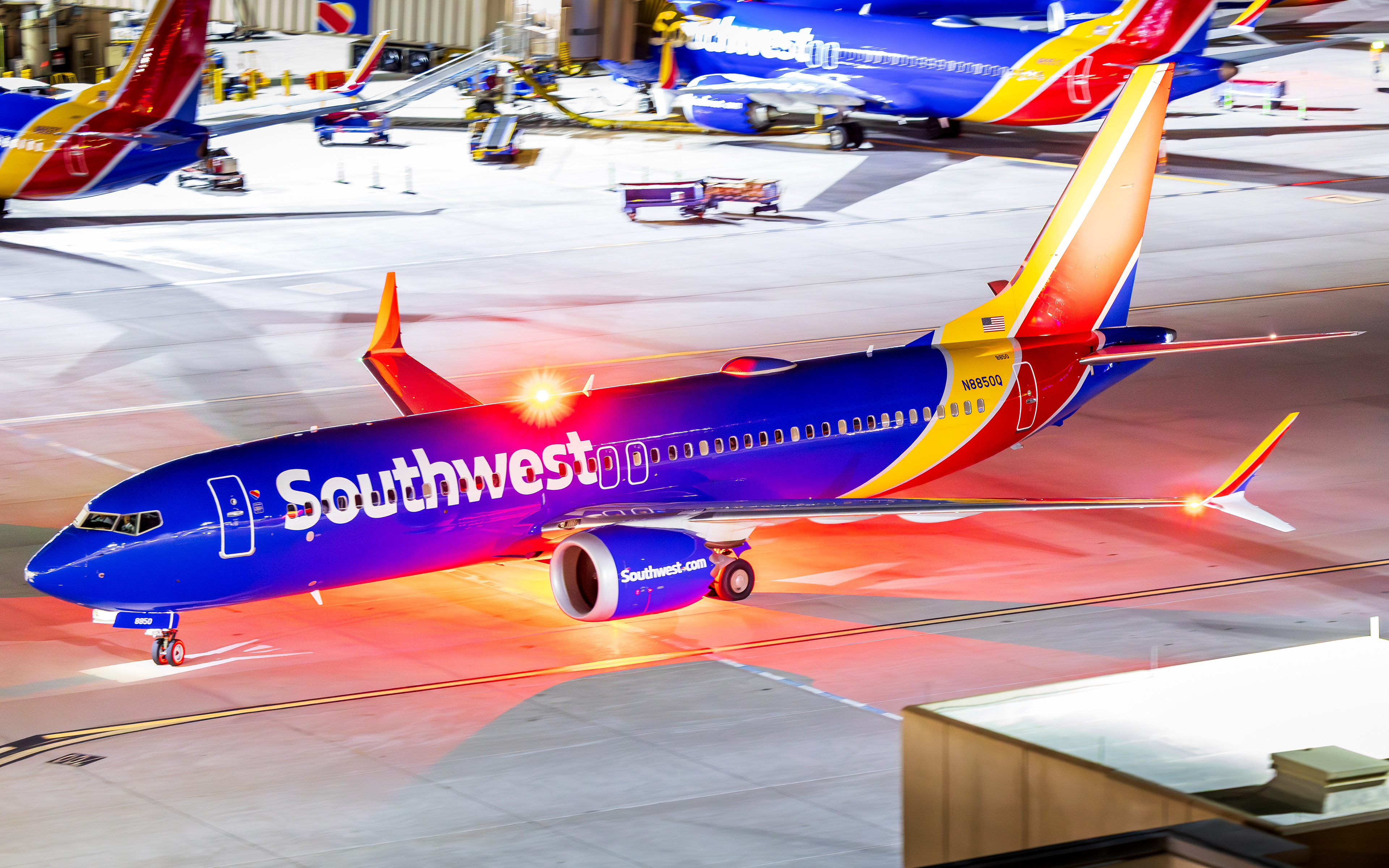 Southwest Boeing 737 MAX 8 in Phoenix, AZ