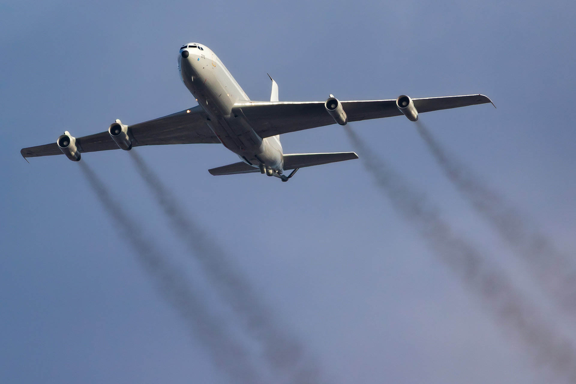 Israeli Air Force Boeing 707-300 in Bangor, ME