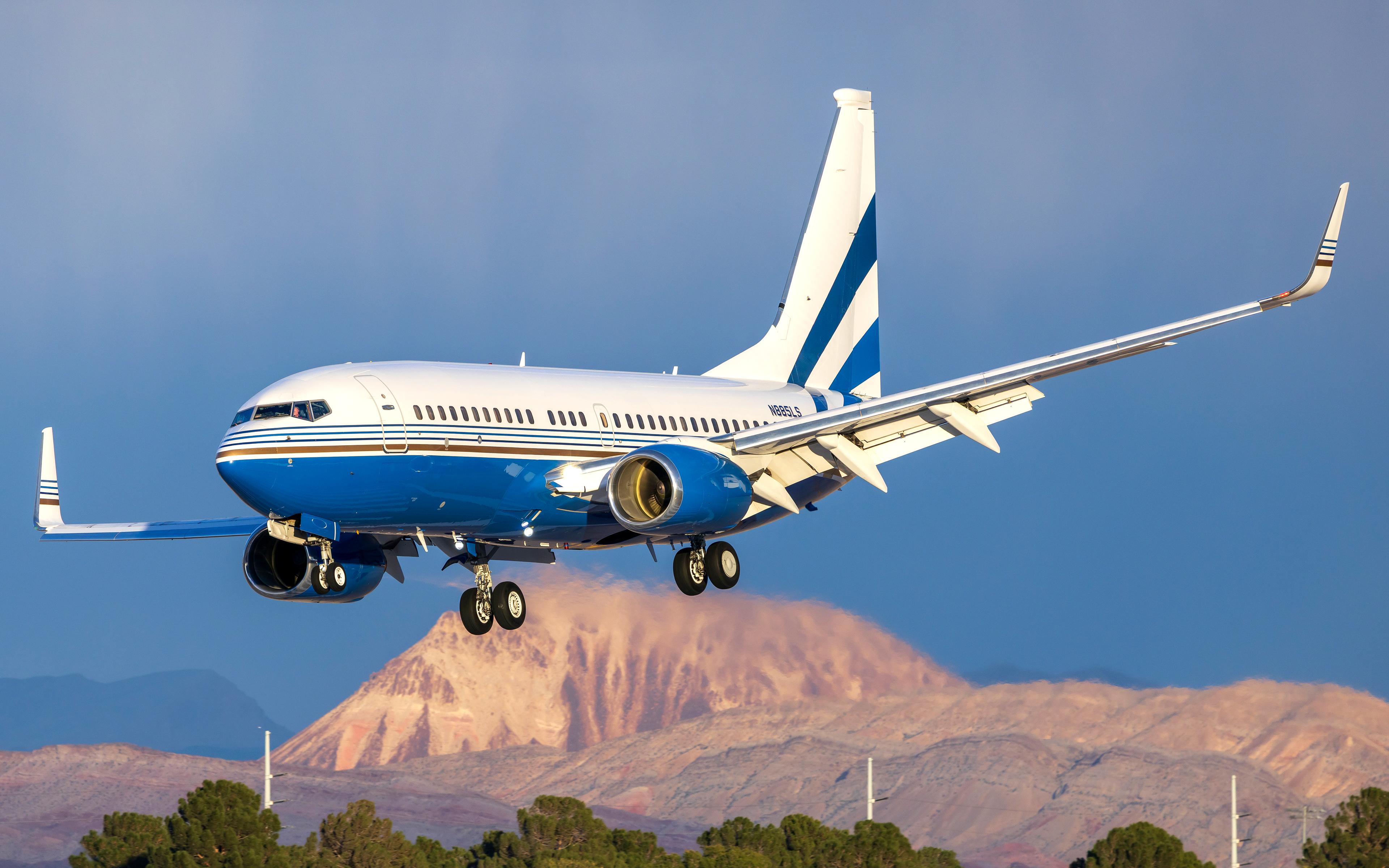 Las Vegas Sans Boeing 737-700 in Las Vegas, NV