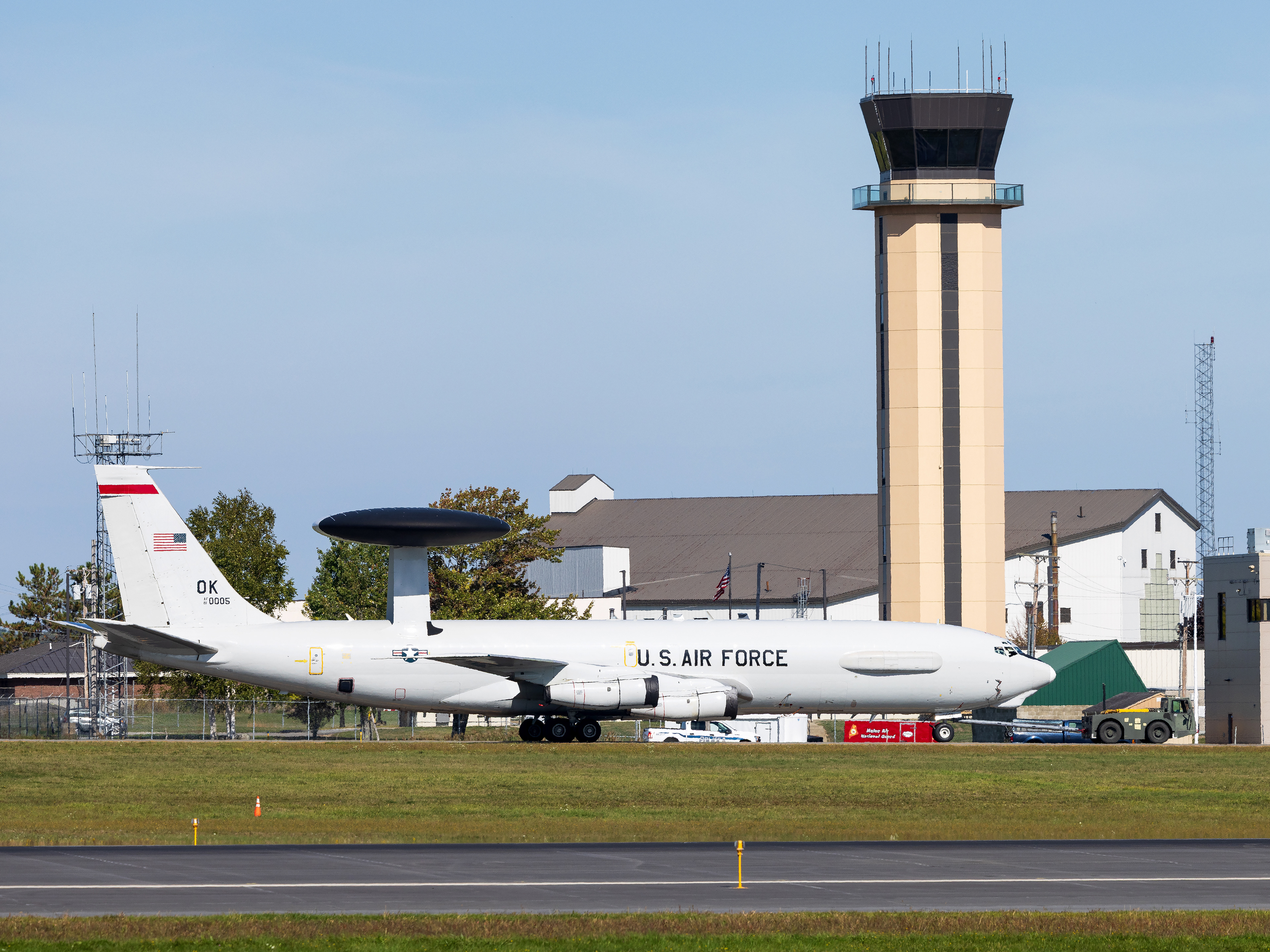 U.S. Air Force E-3 Sentry in Bangor, ME