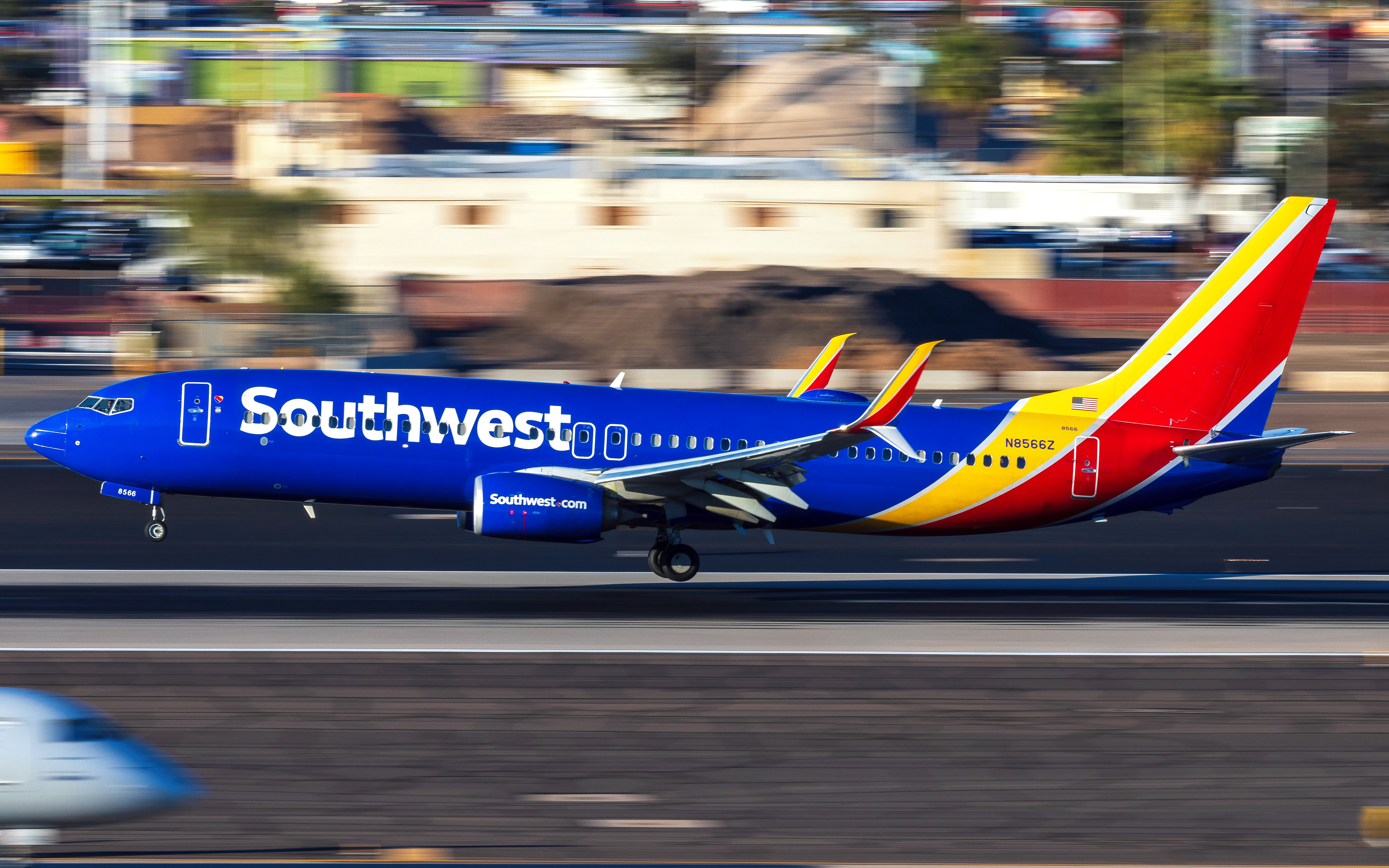Southwest Boeing 737-800 in Phoenix, AZ