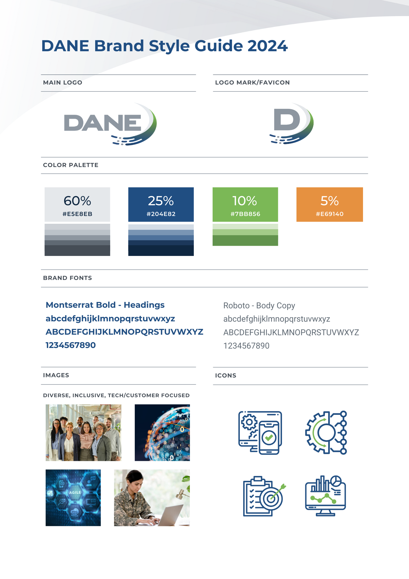 DANE Brand Style Guide 2024