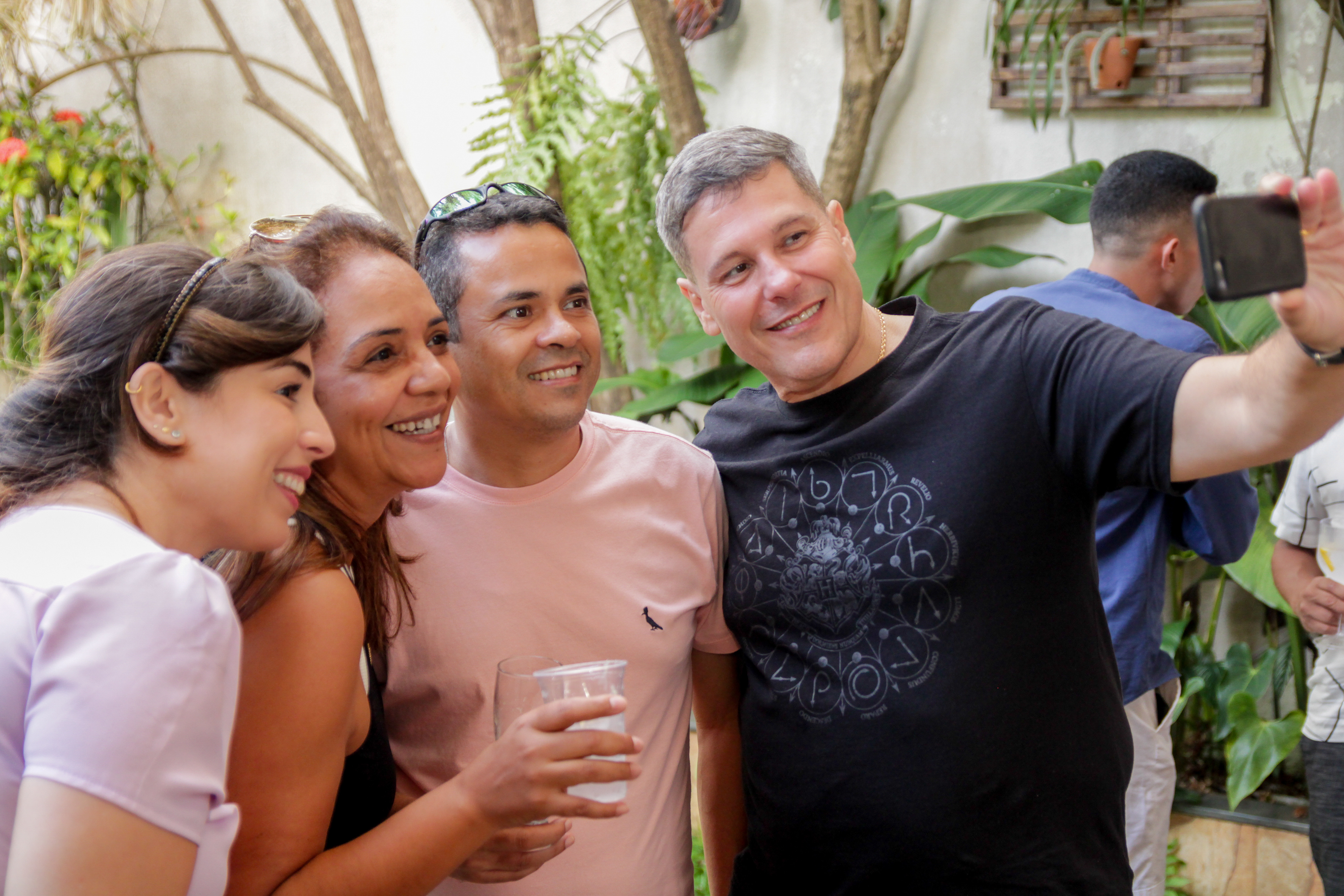 Foto natural da família SP.