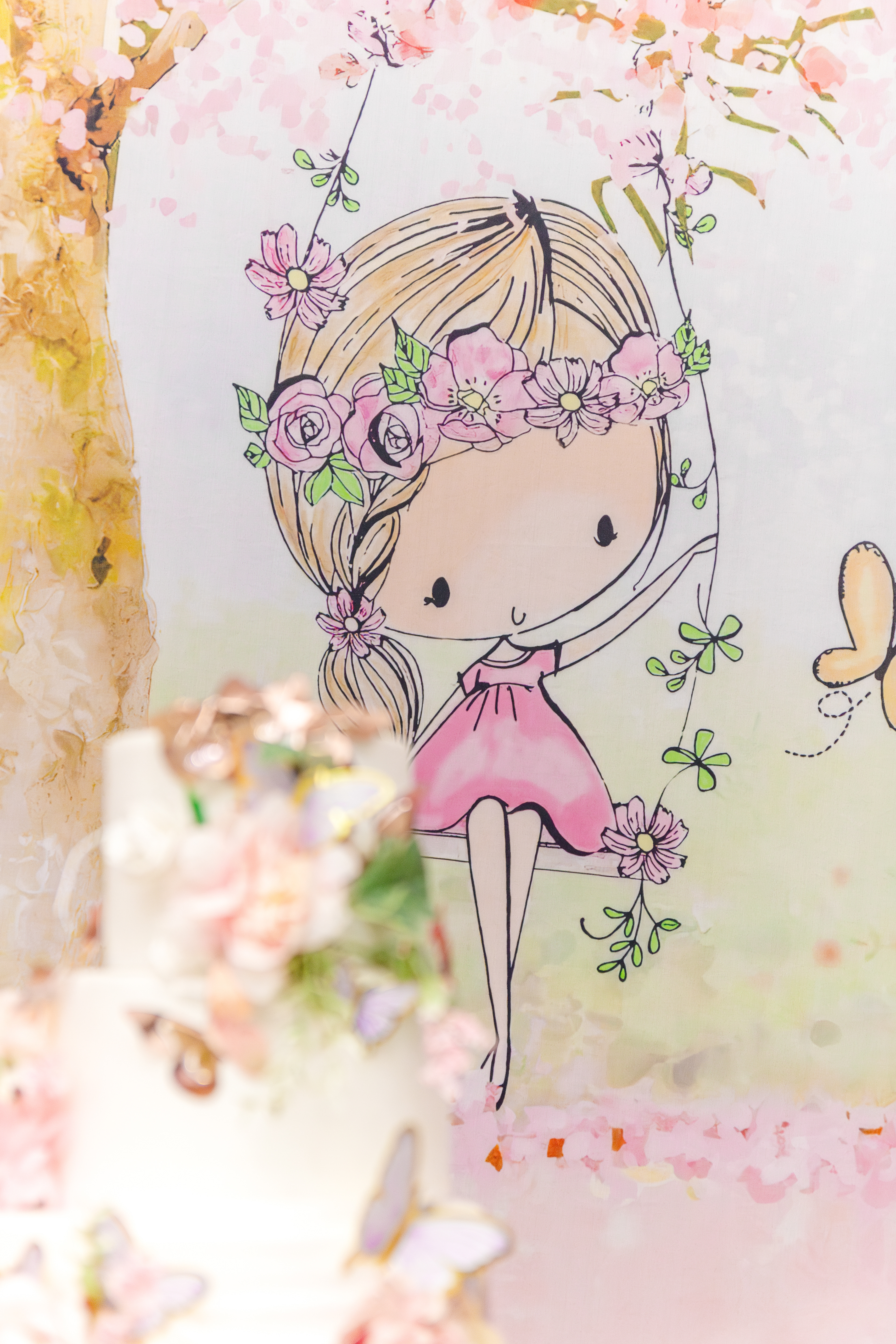 Detalhes da decoração infantil, festa SP.