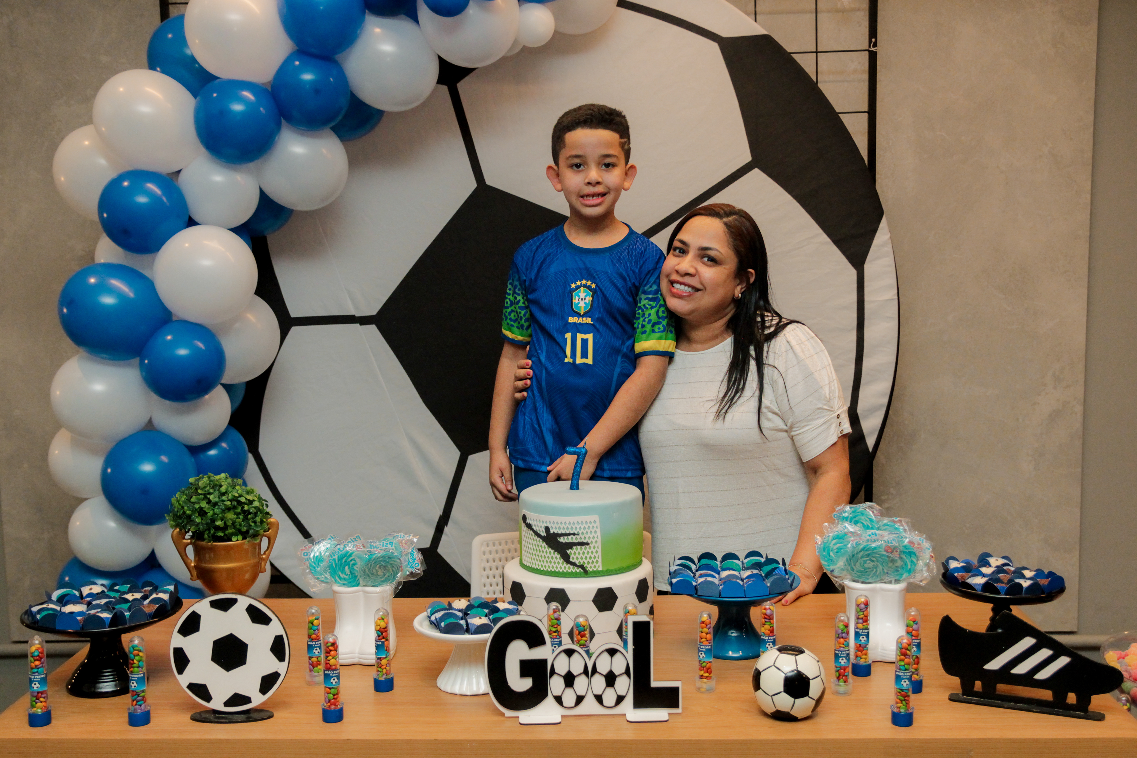 Foto documental da festa de 7 anos SP.