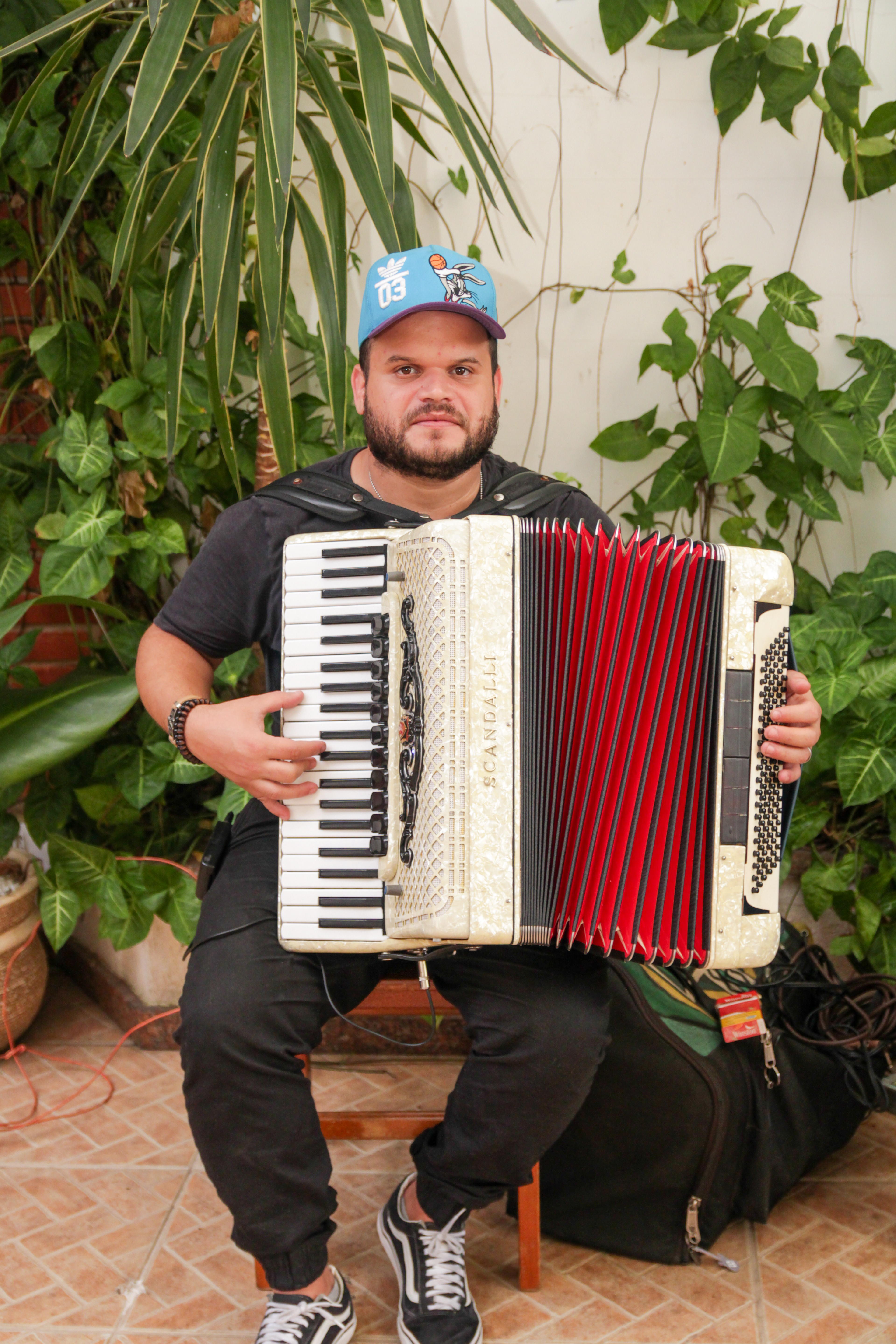 músicos na festa de 50 anos