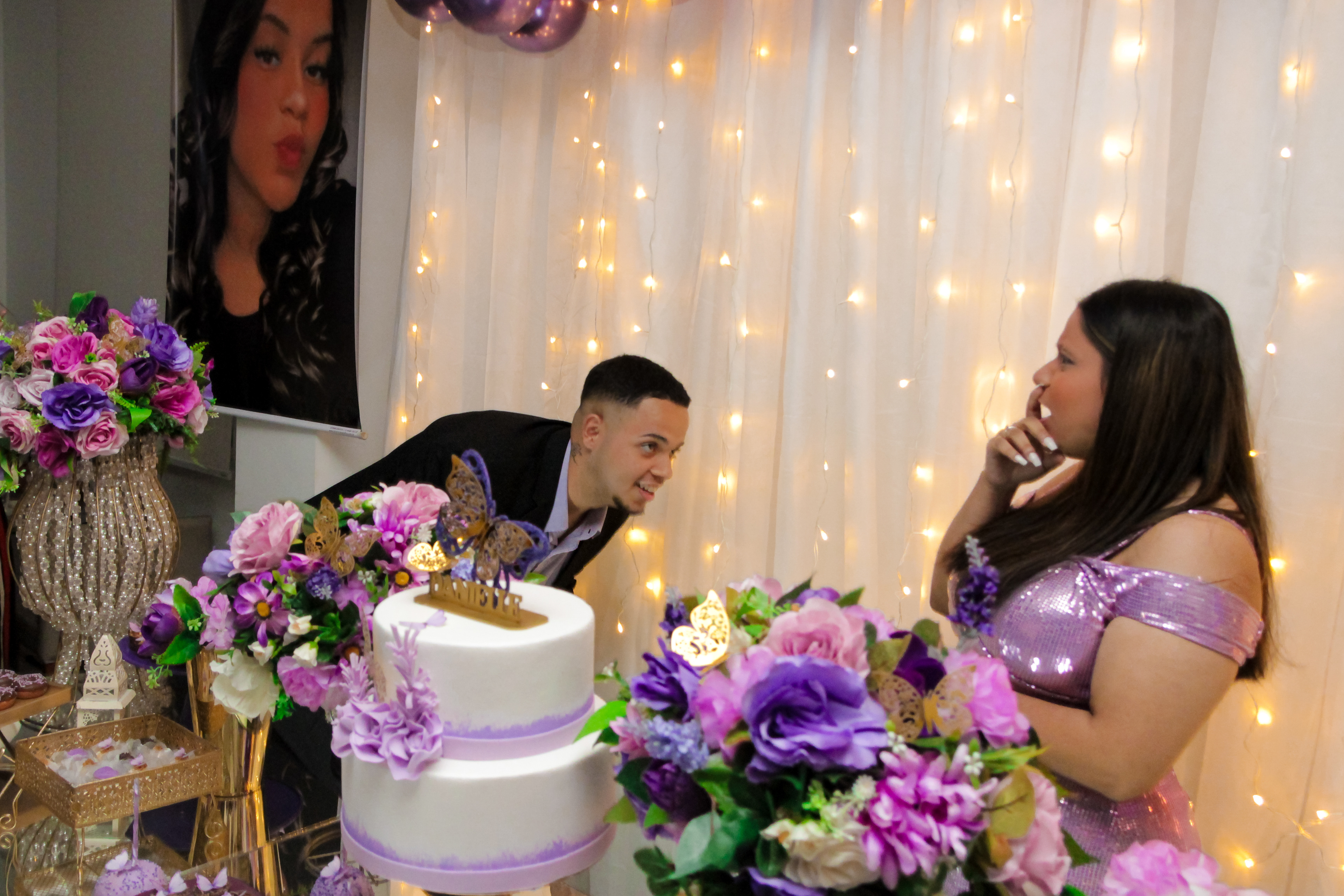 Foto pedido de casamento na festa de 17 anos SP.