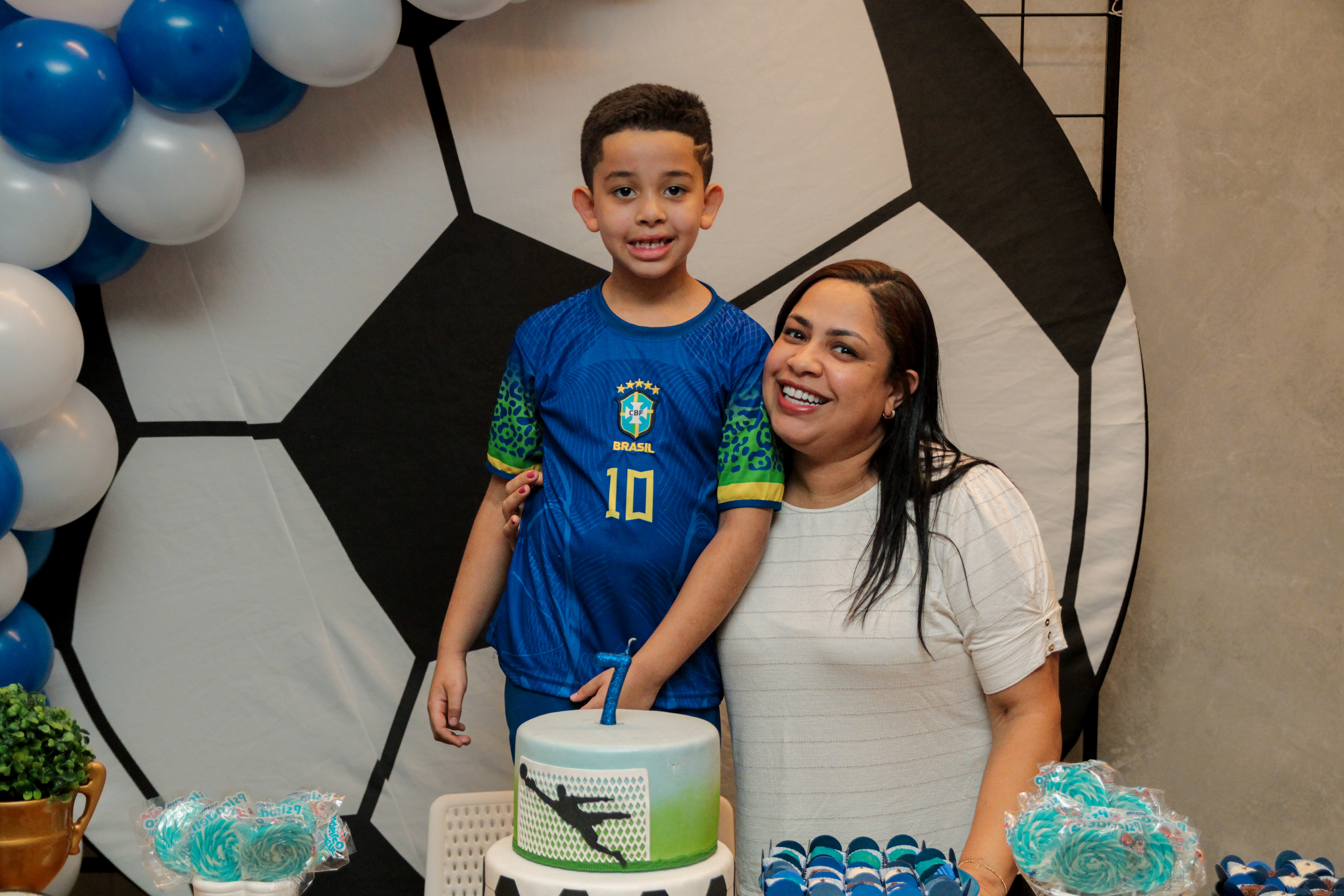 Foto documental da festa de 7 anos SP.