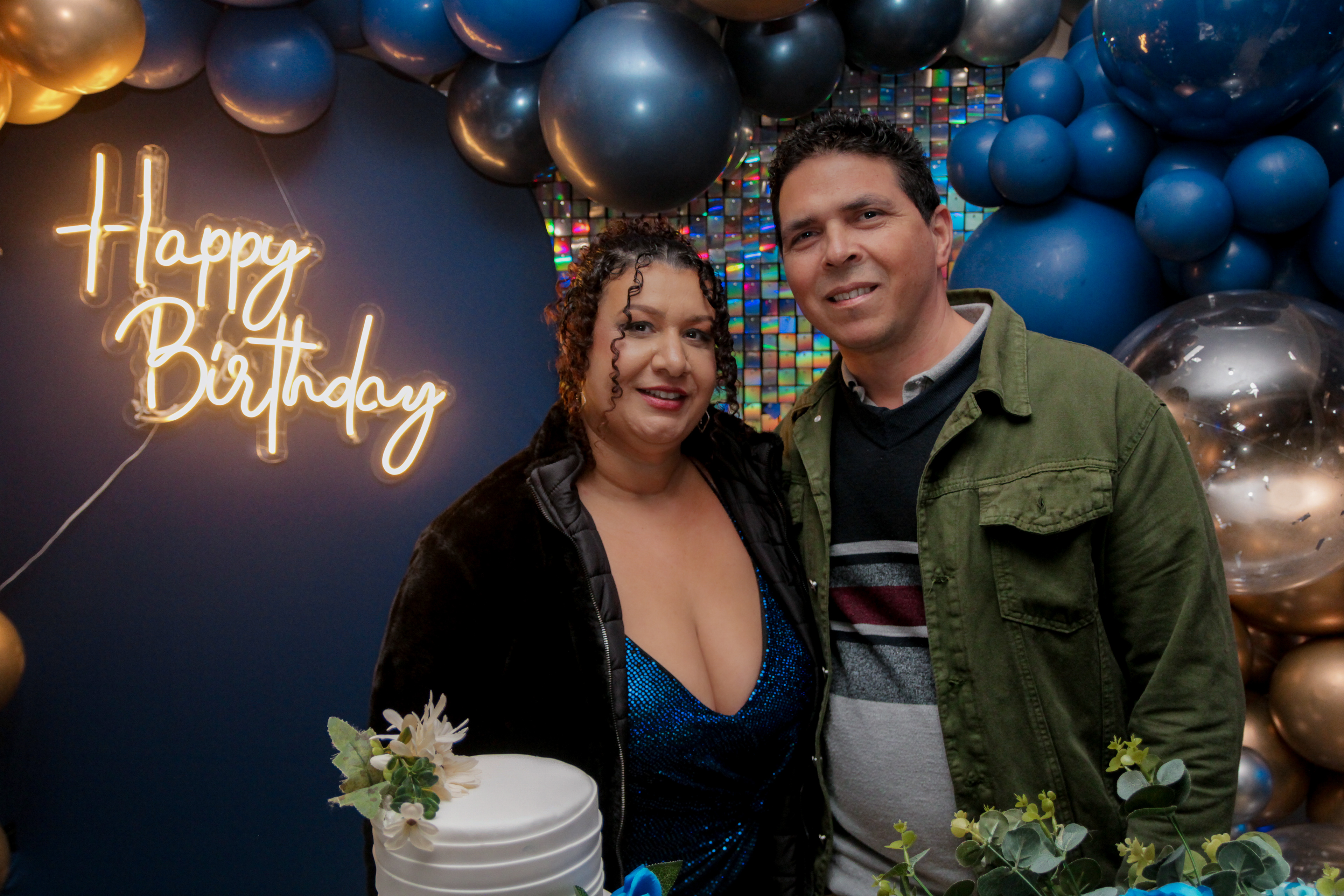 Festa intimista de 50 anos em São Paulo.