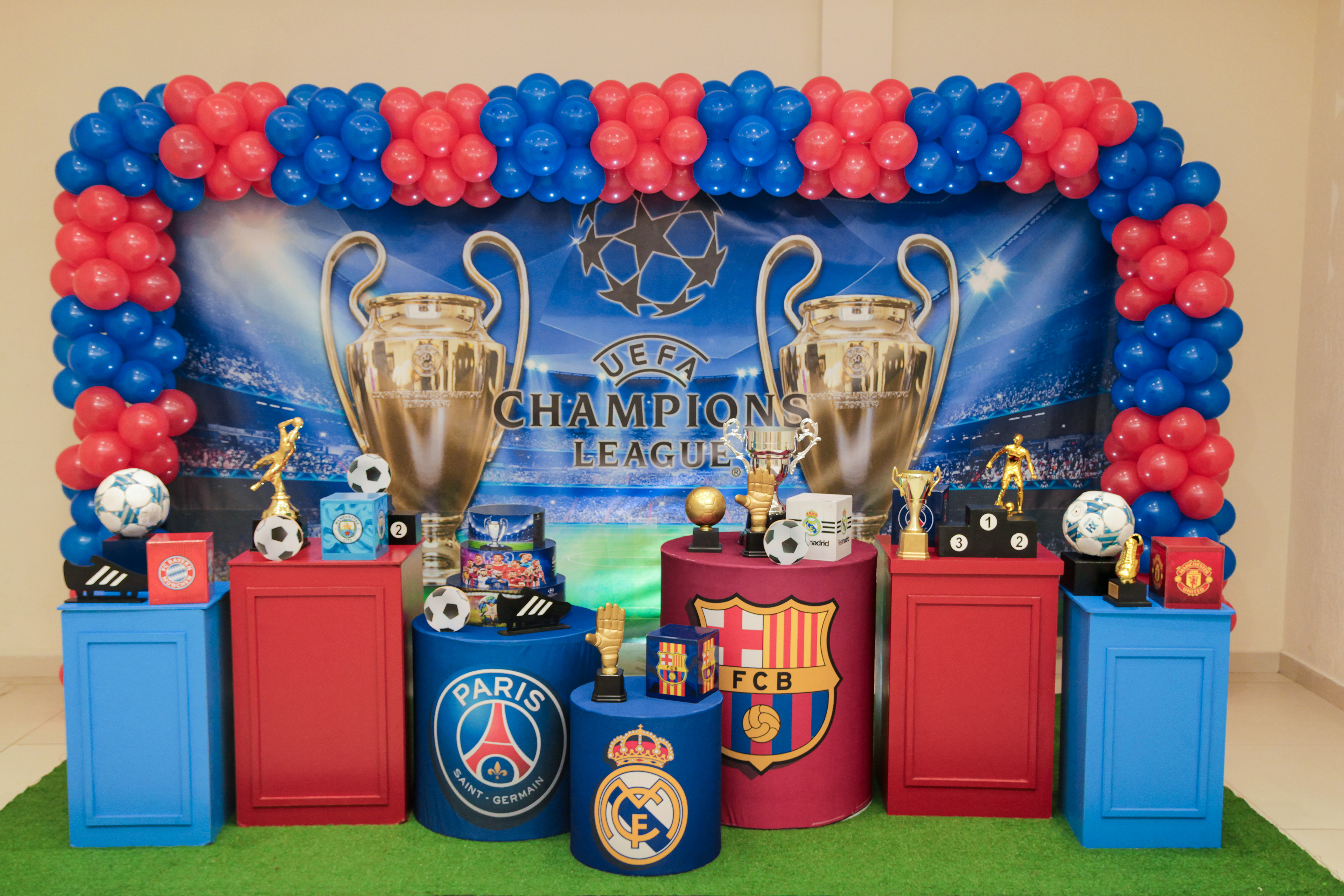 Festa infantil tema futebol, Joaquim, registrado em São Paulo.