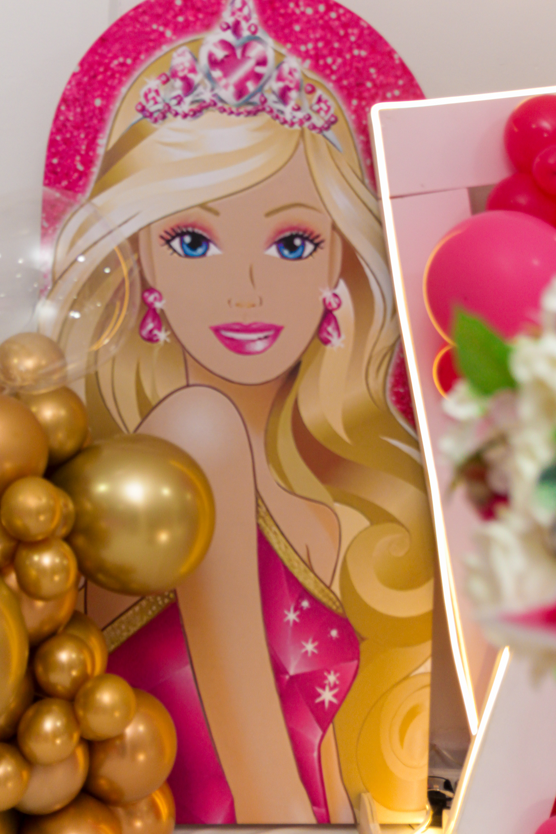 Aniversário infantil, tema Barbie, 1 ano, São Paulo