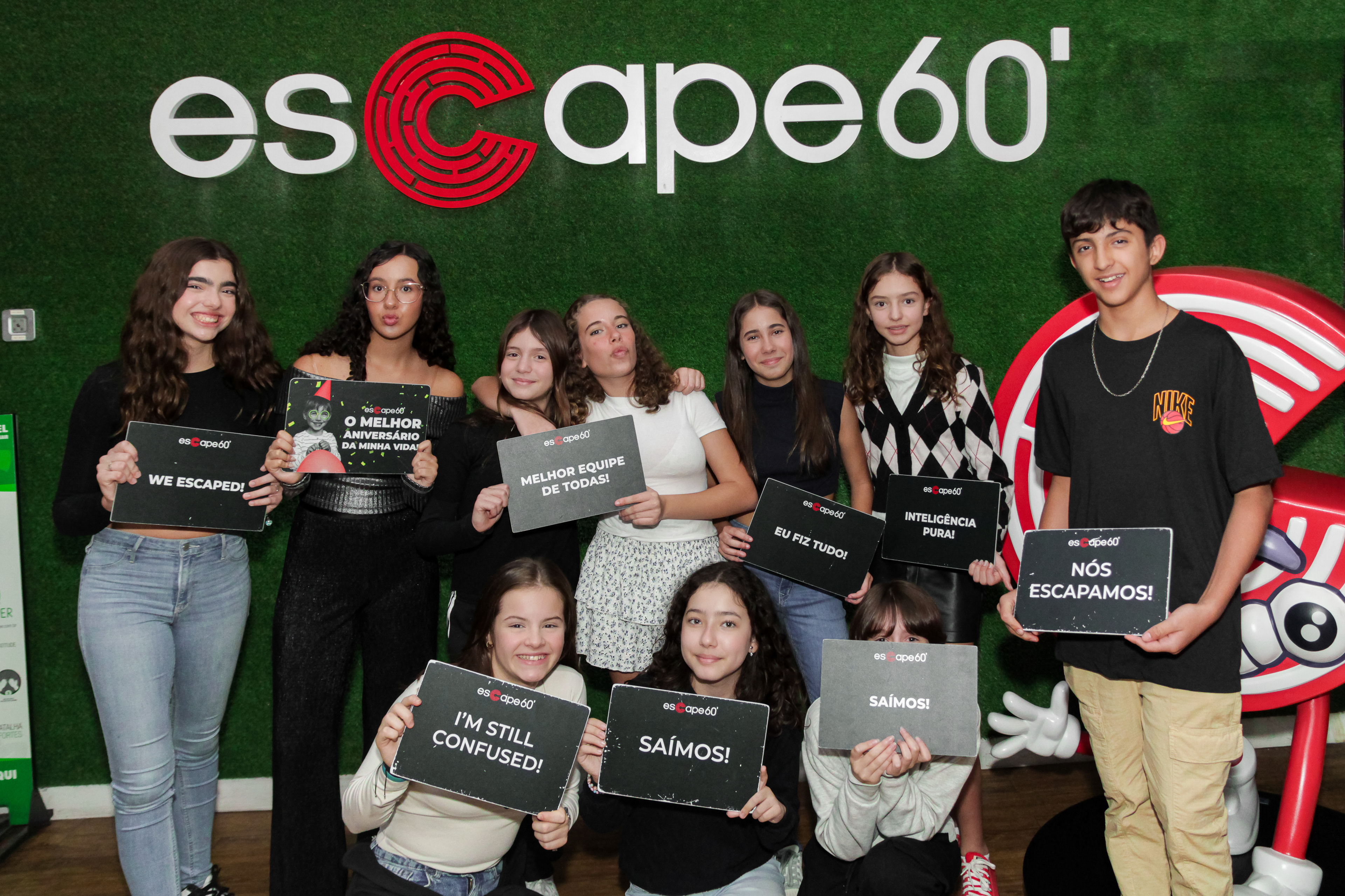 Vitória comemorando aniversário, SP.