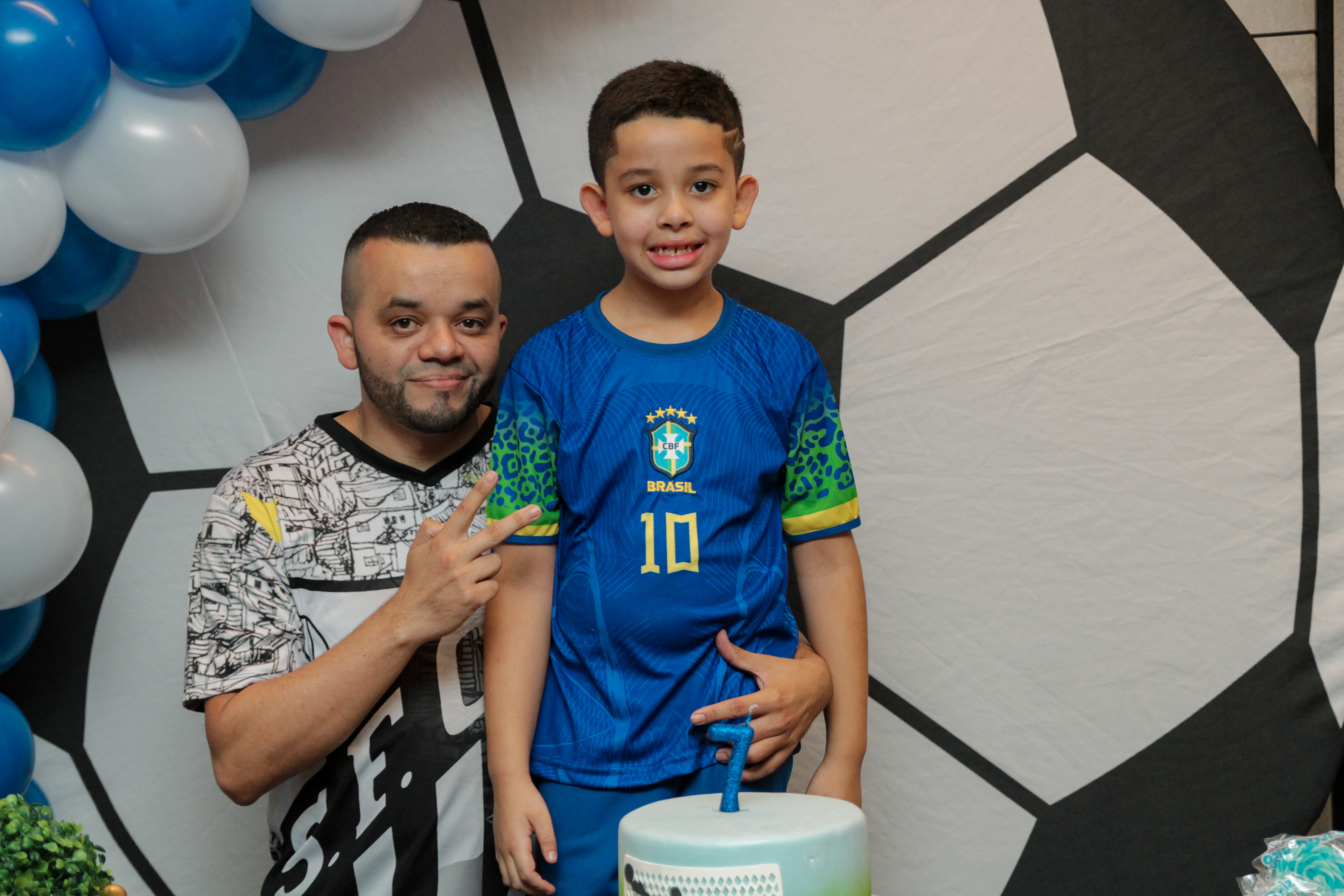 Família reunida no aniversário infantil SP.