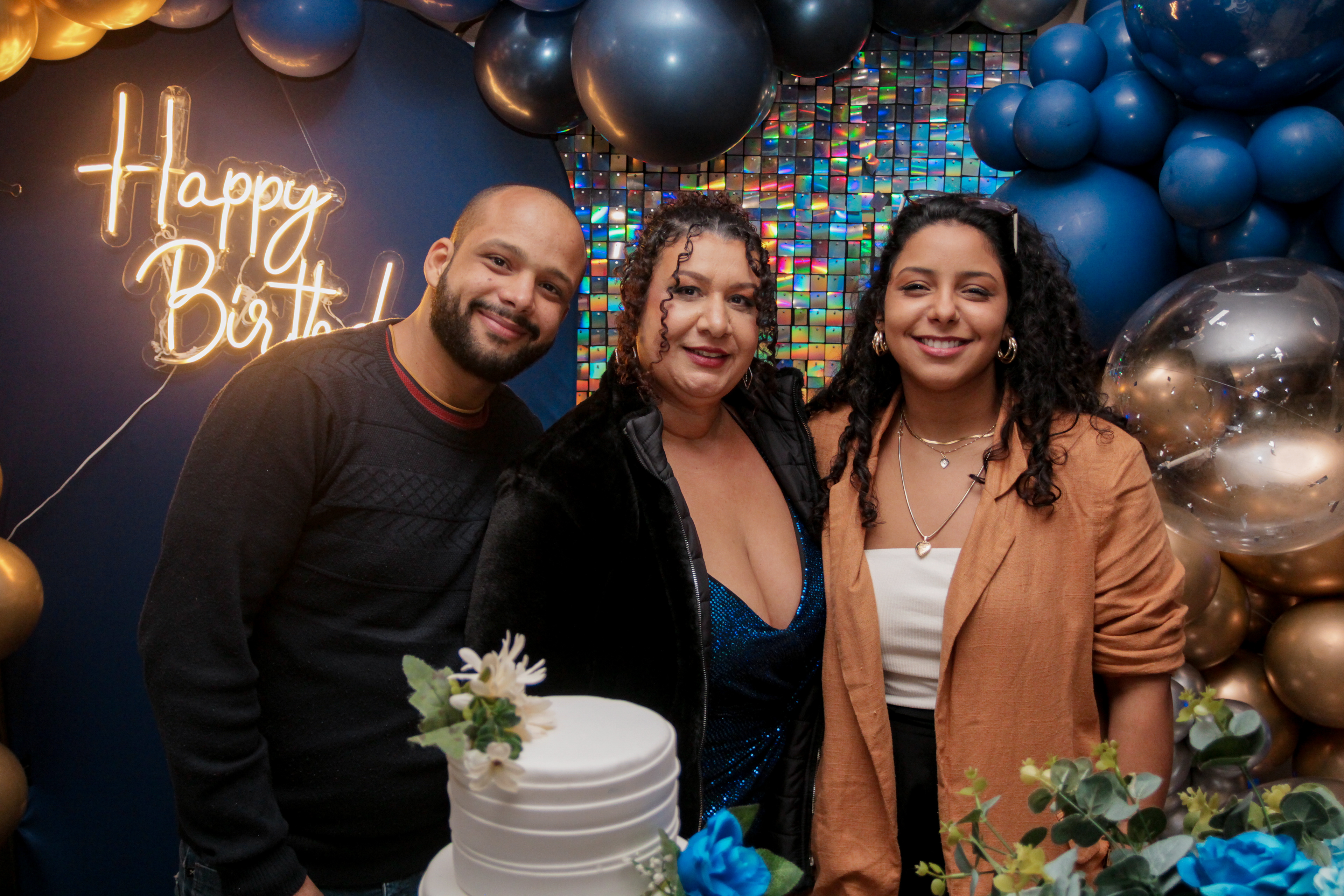 Festa intimista de 50 anos em São Paulo.