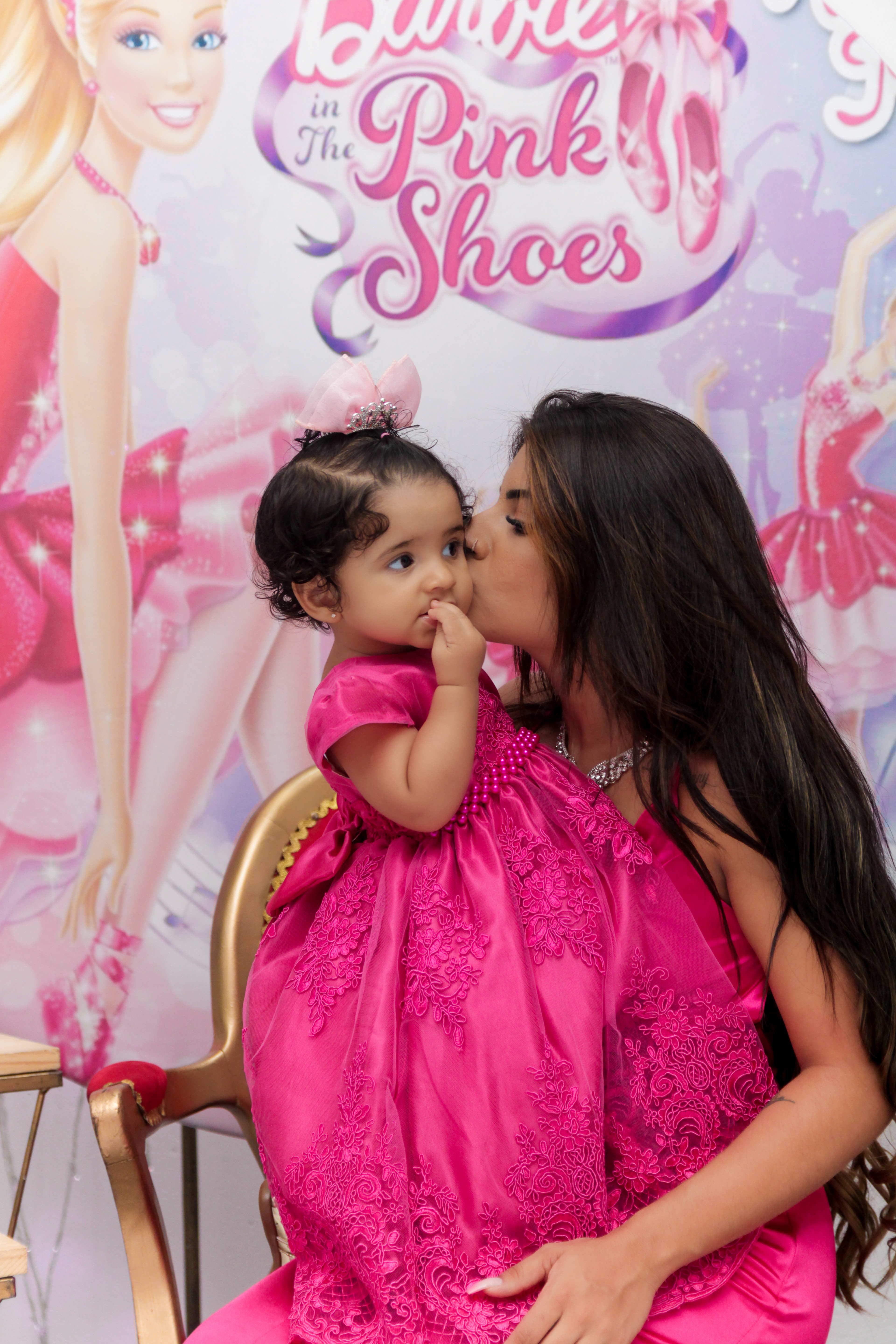 Aniversário infantil, Kauanny, tema Barbie, 1 ano, São Paulo.