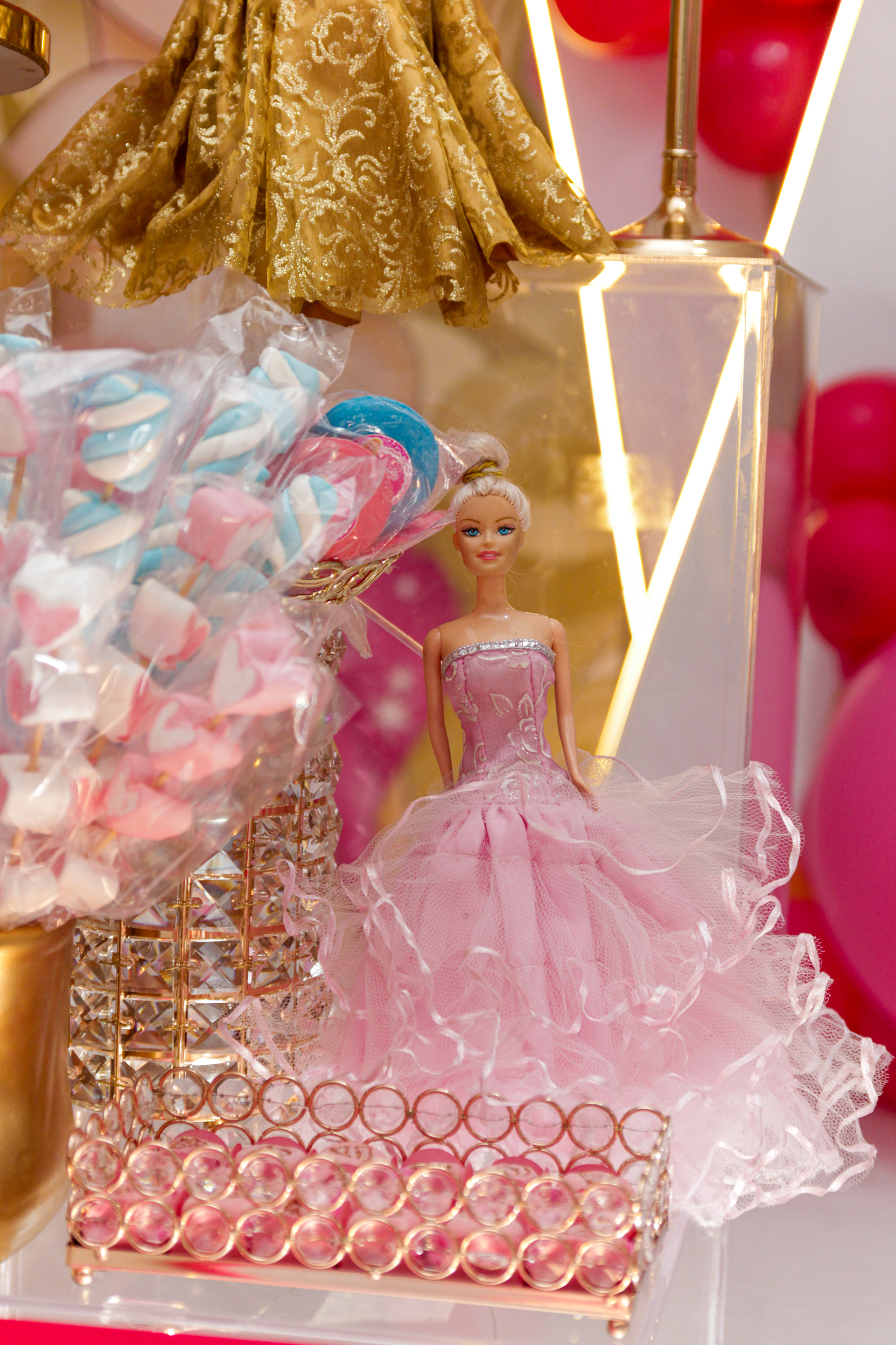 Aniversário infantil, tema Barbie, 1 ano, São Paulo