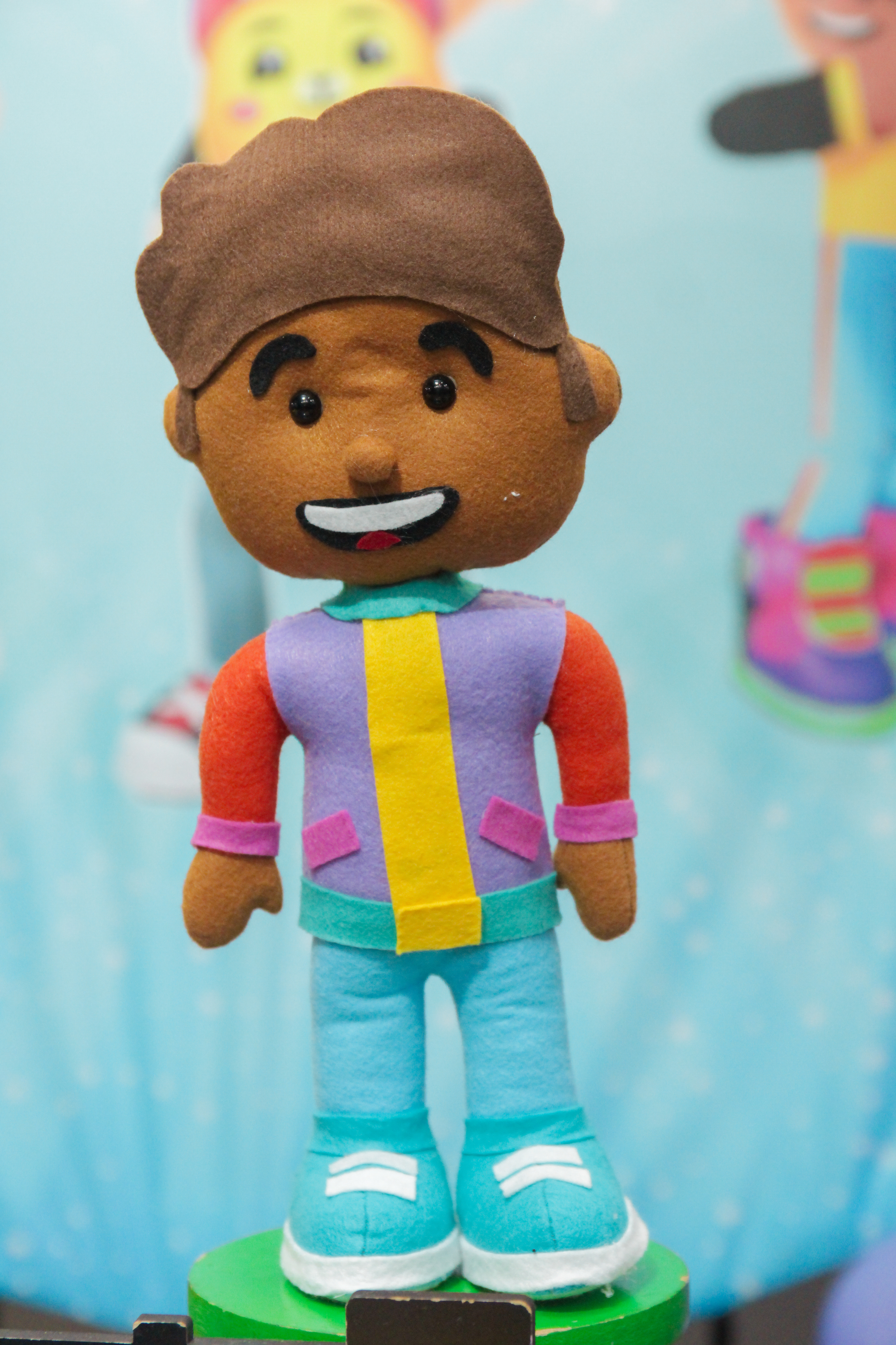 Detalhe da decoração infantil, irmãos SP.