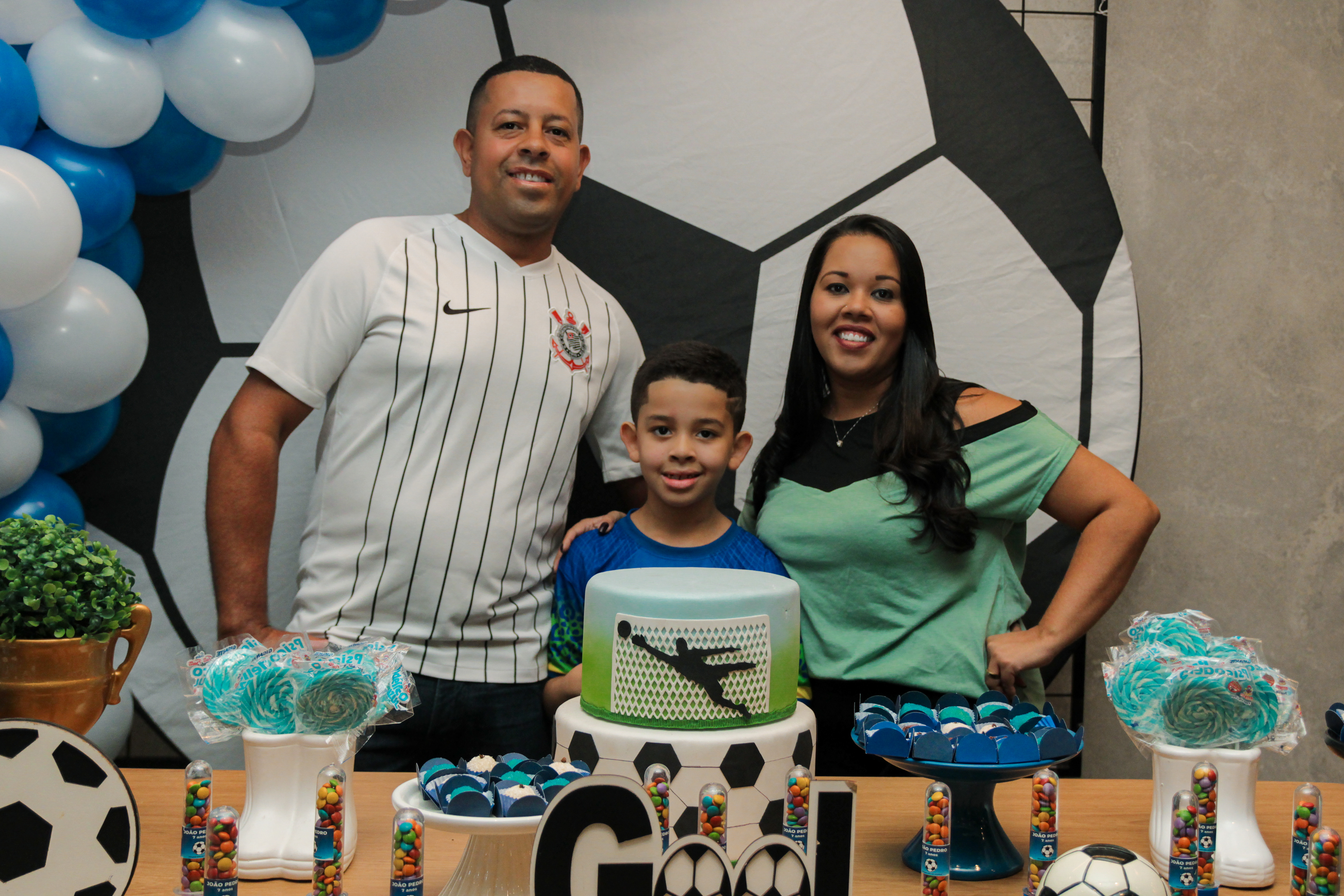 Foto documental da festa de 7 anos SP.