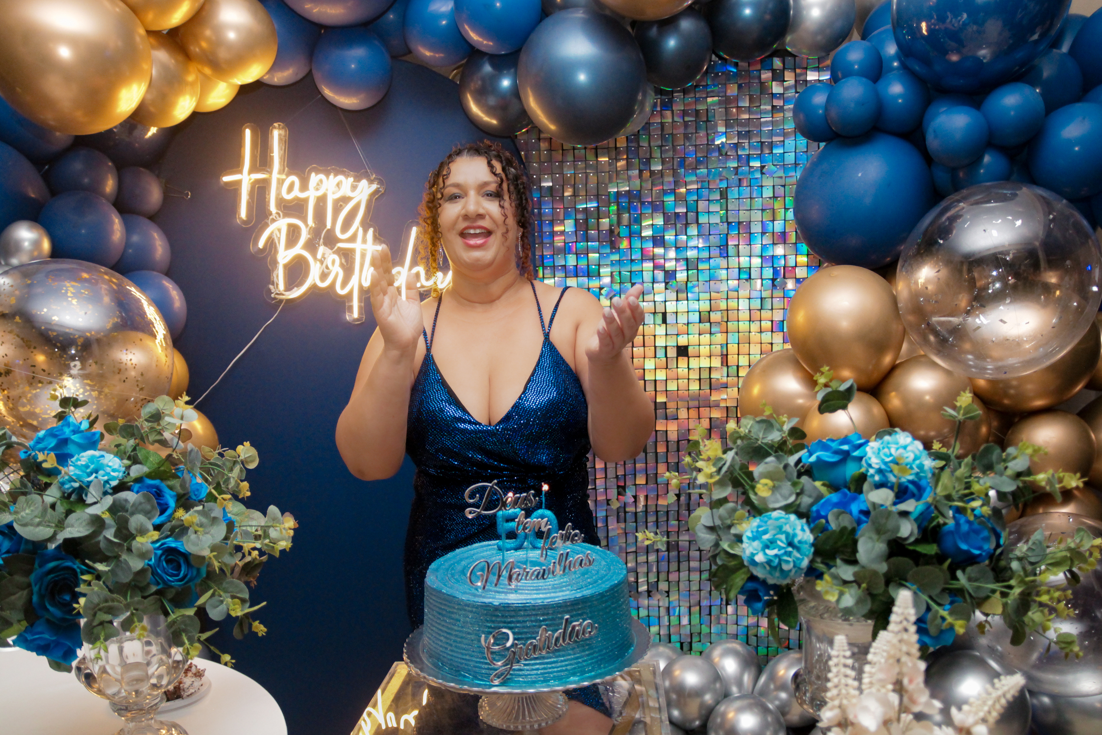 Evento de 50 anos fotografado em São Paulo.