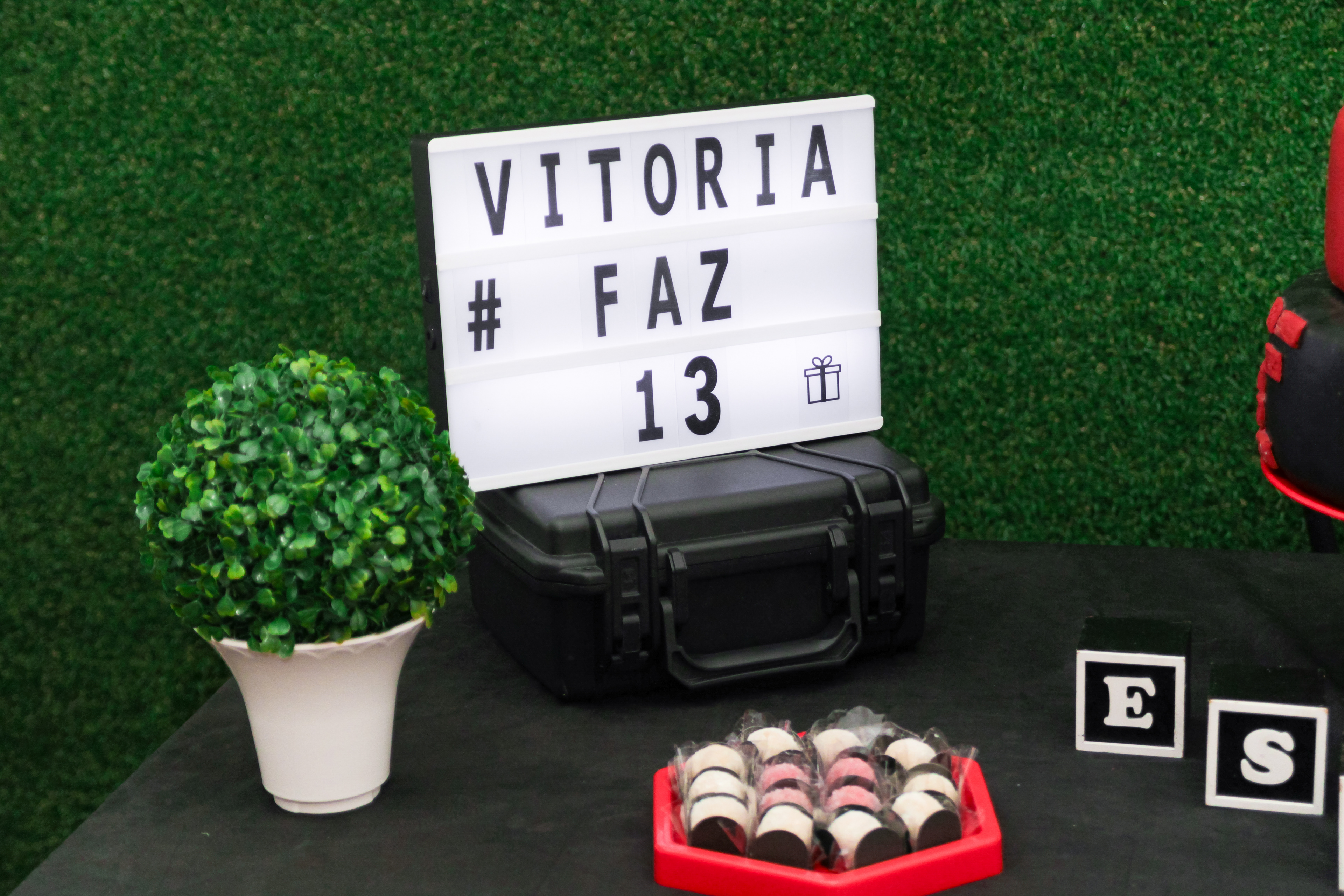 Mesa temática de aniversário juvenil SP.