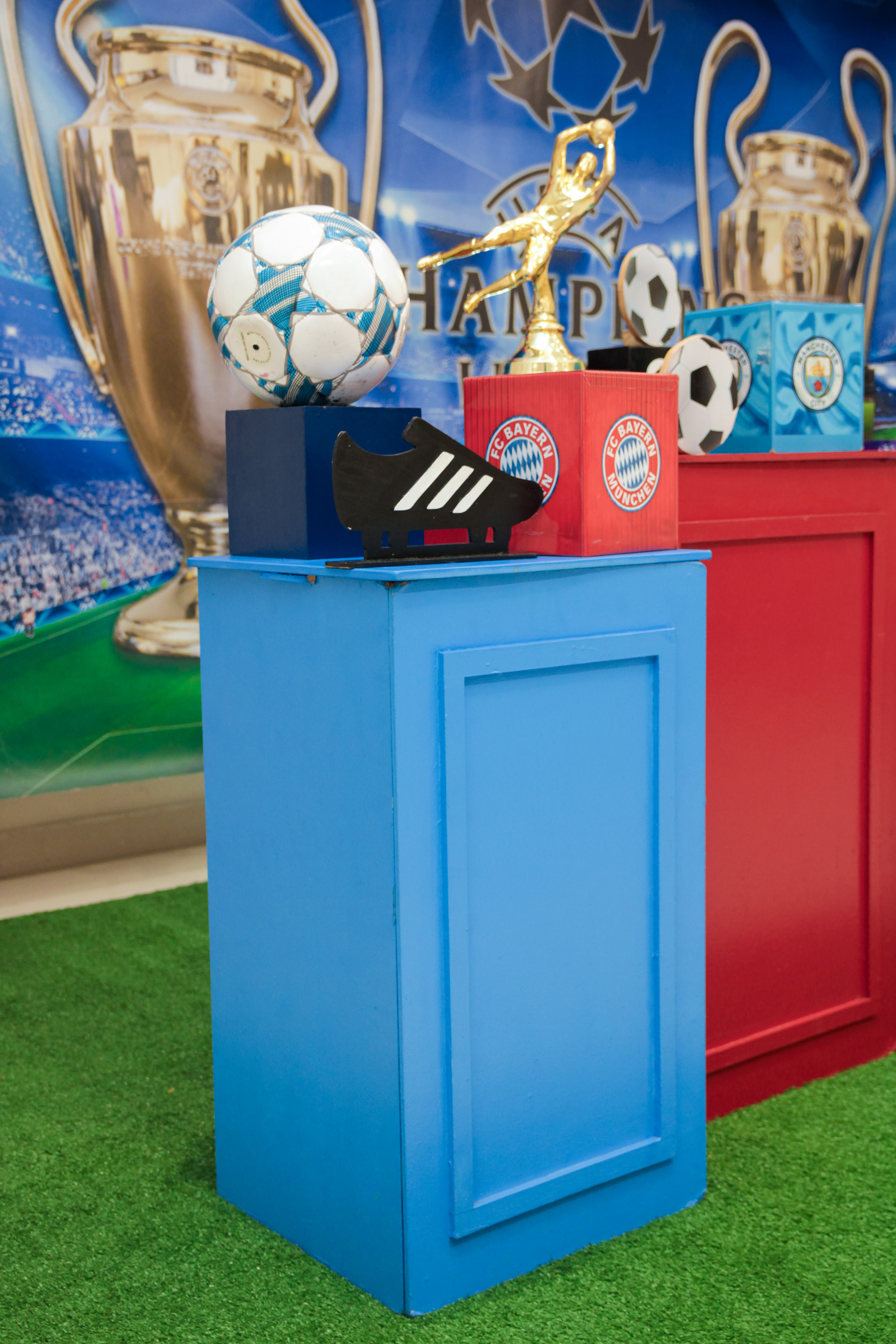 Festa infantil tema futebol, Joaquim, registrado em São Paulo.