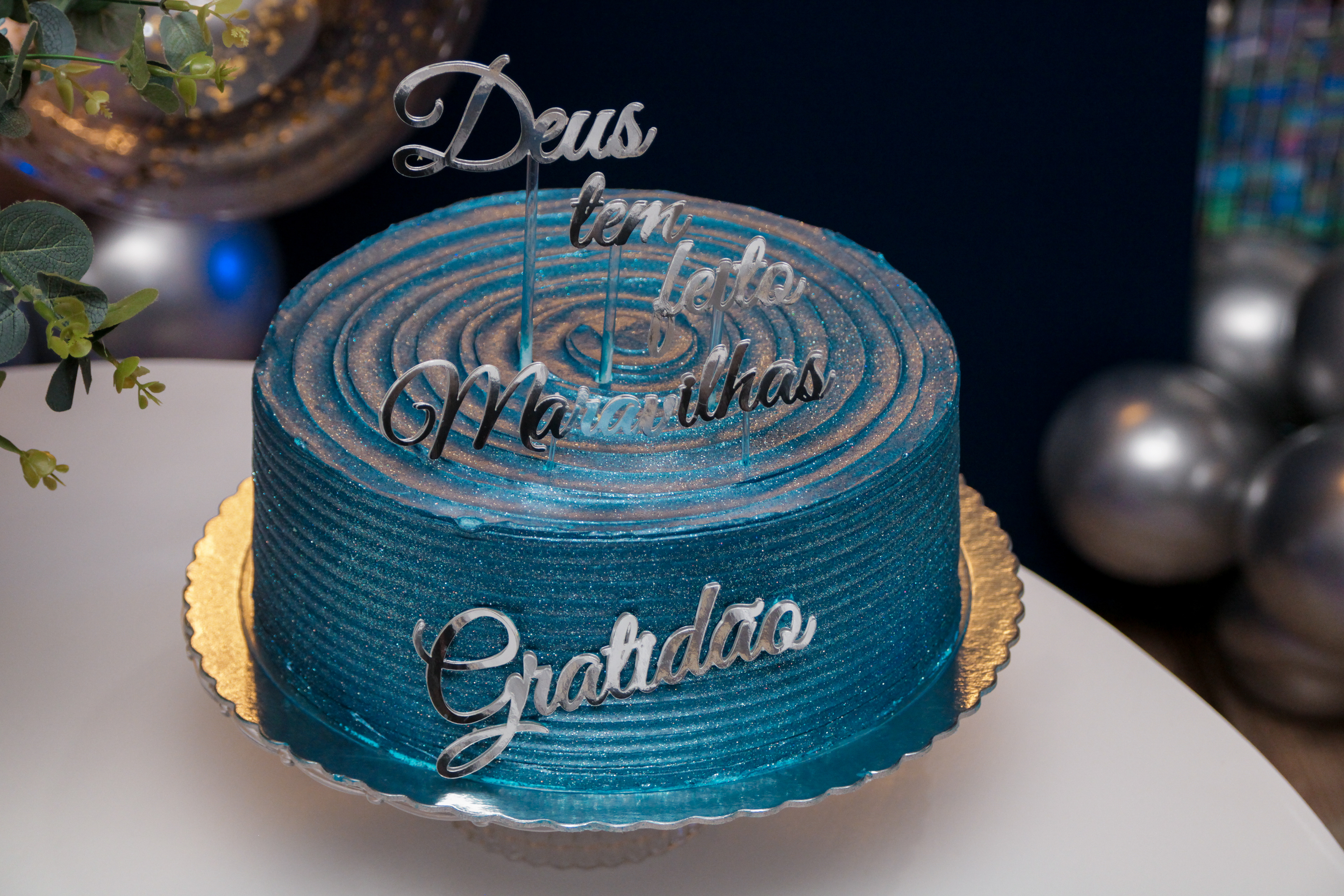 Bolo decorado aniversário 50 anos SP.