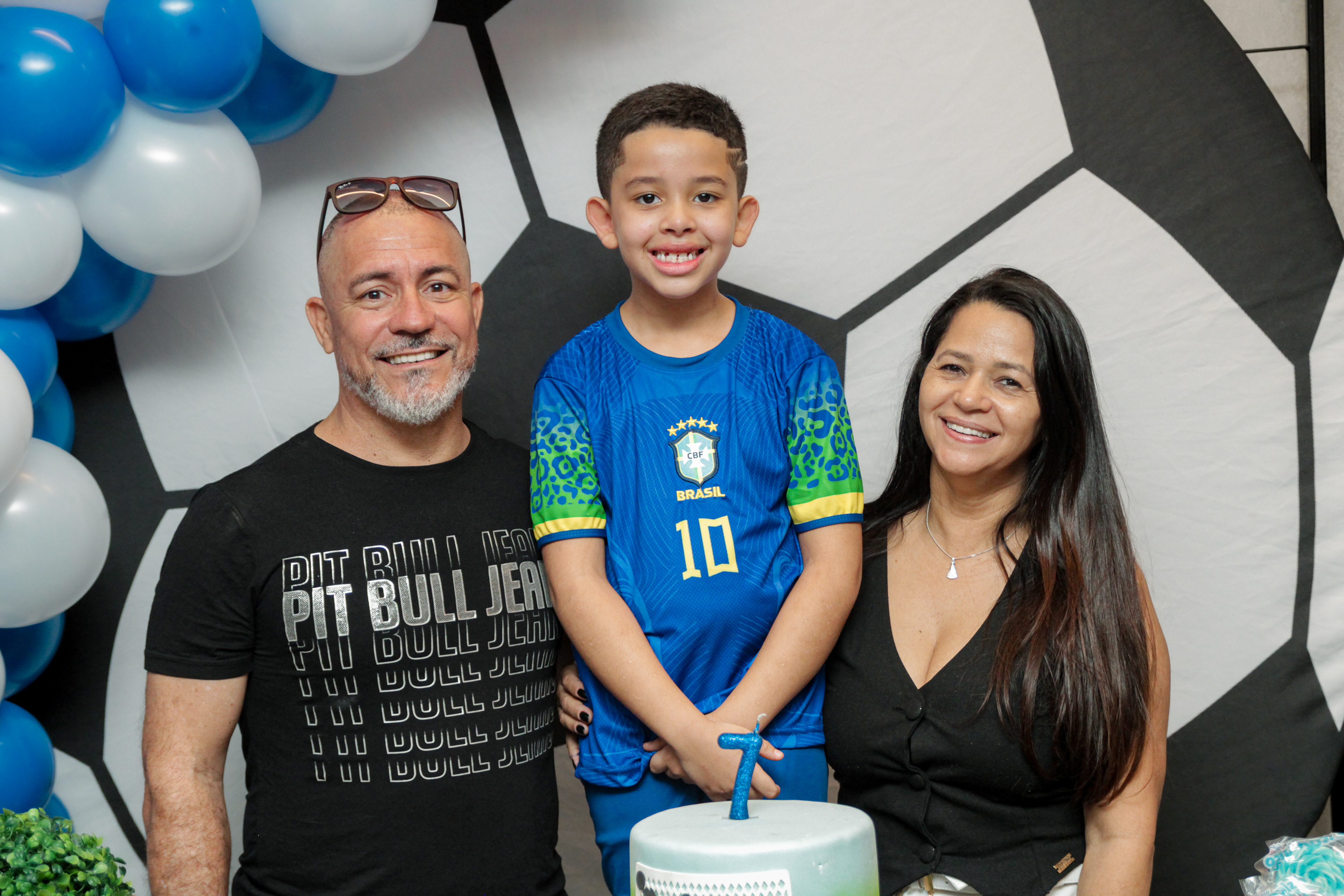 Família reunida no aniversário infantil SP.