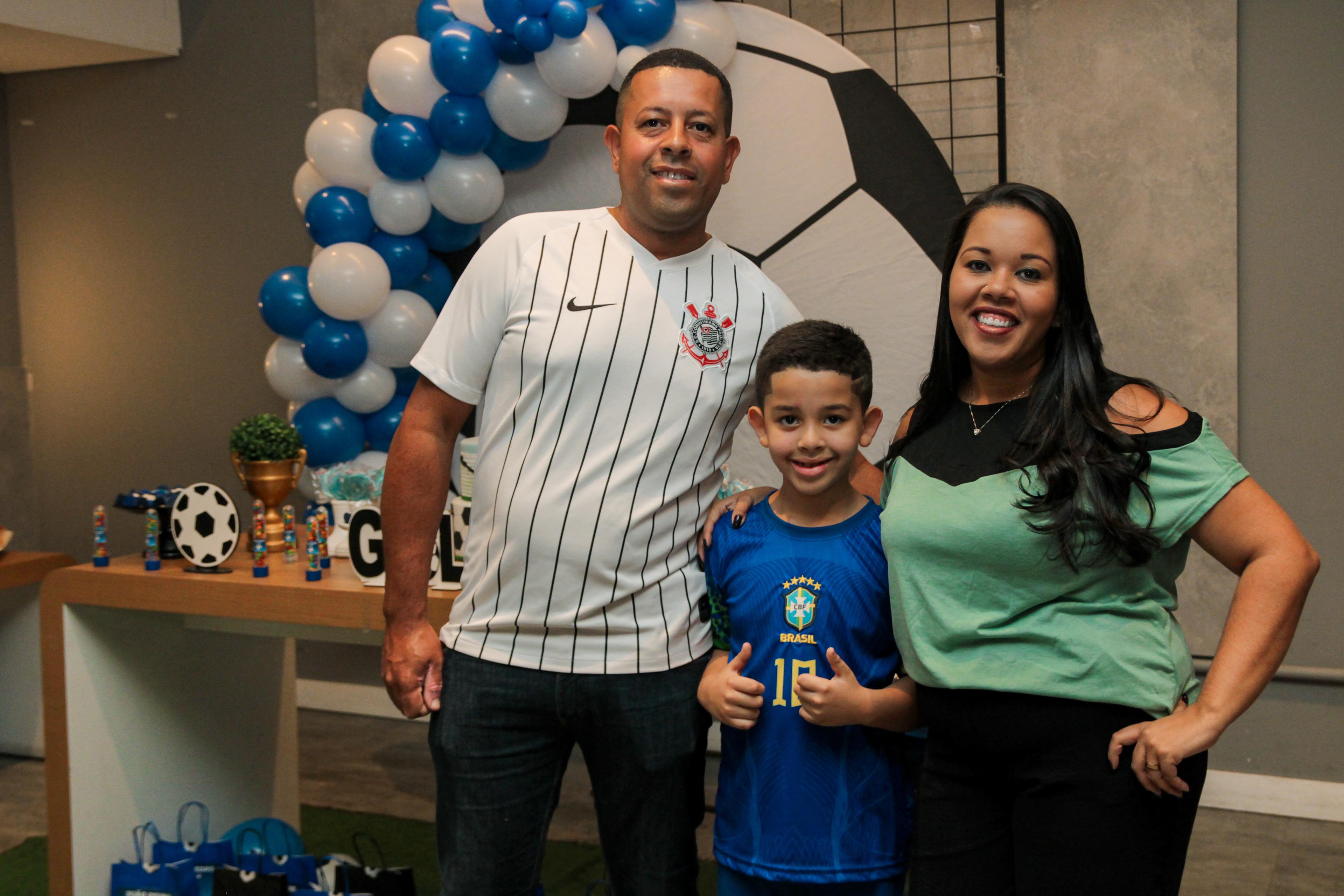 Foto documental da festa de 7 anos SP.