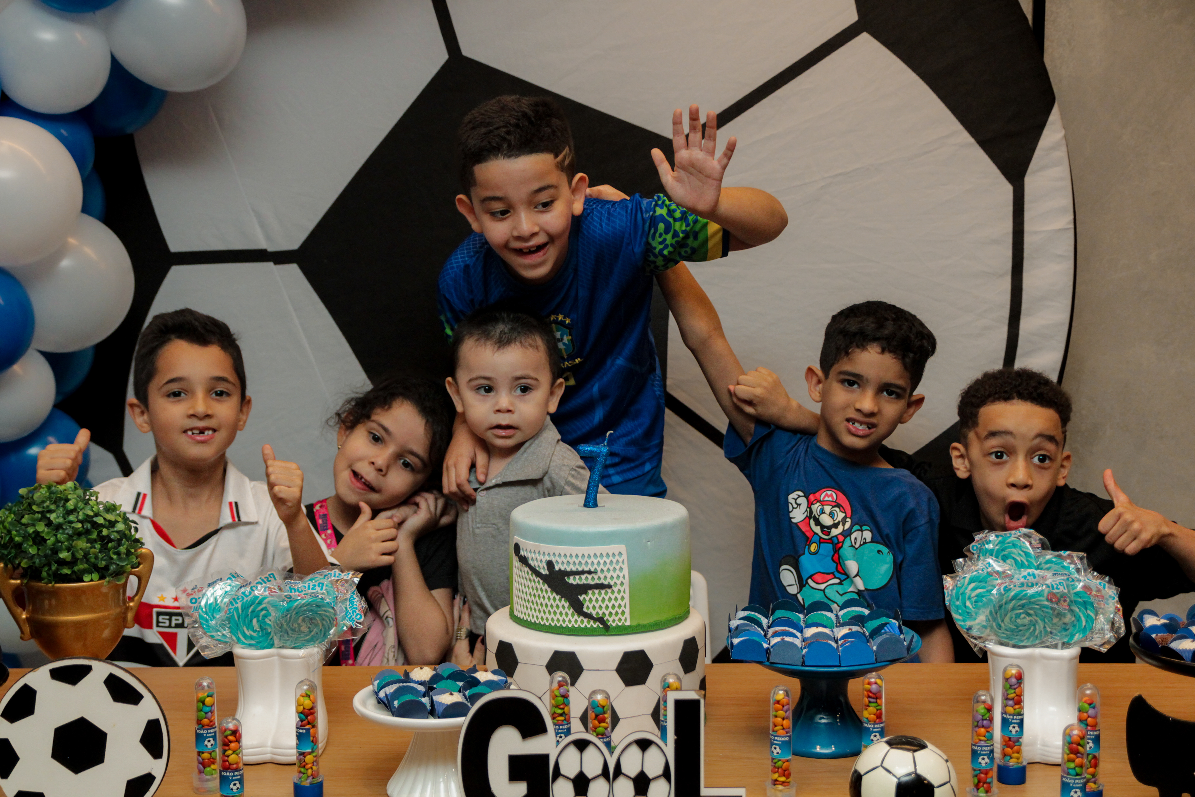Fotógrafo infantil SP, festa João Pedro.