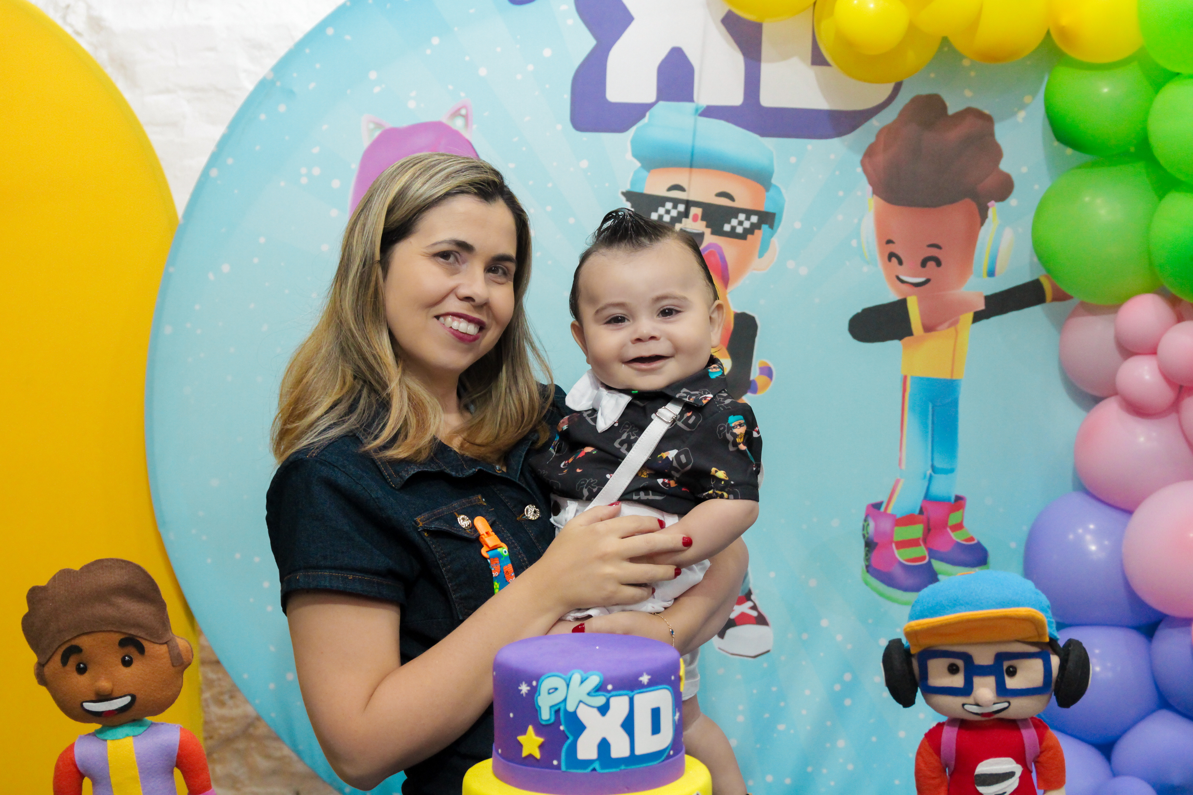Pais e filhos na festa infantil SP.