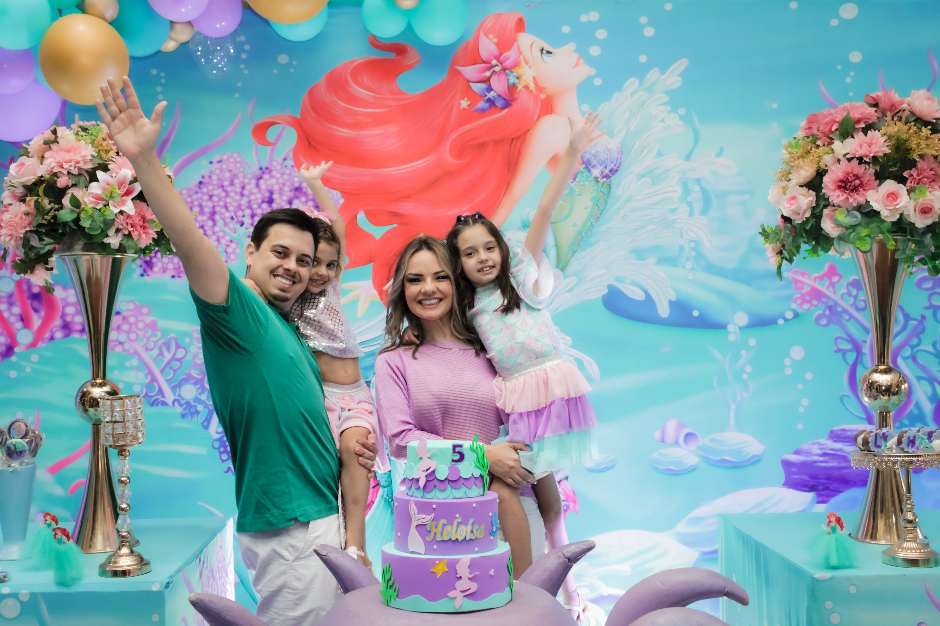 Registro profissional da festa infantil SP.