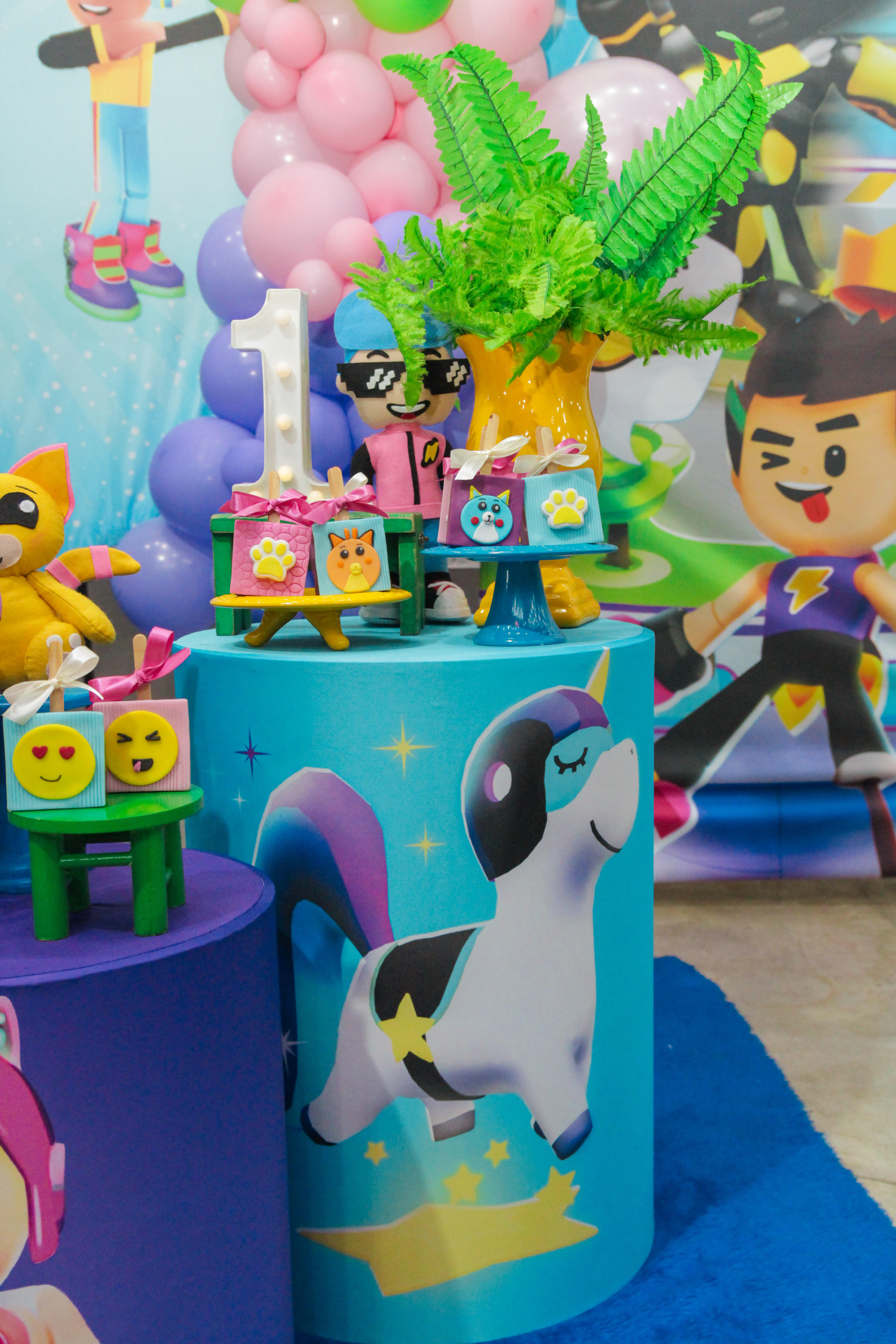 Decoração temática colorida, SP.