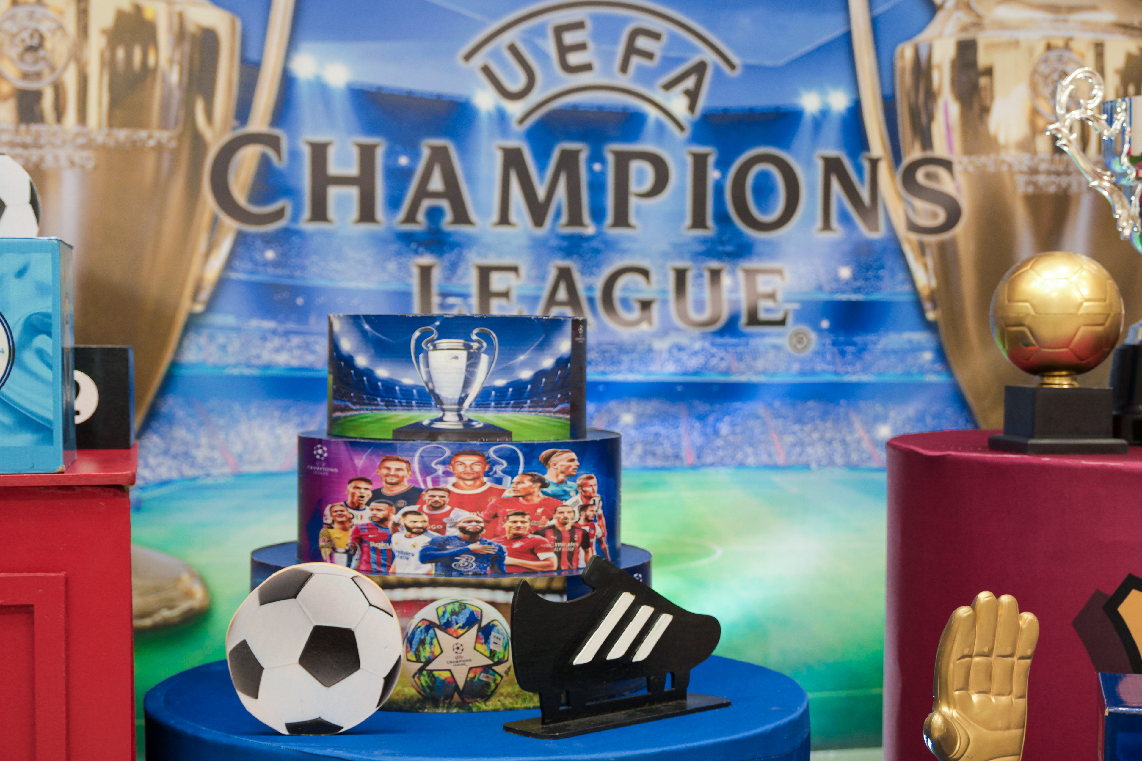 Festa infantil tema futebol, Joaquim, registrado em São Paulo.