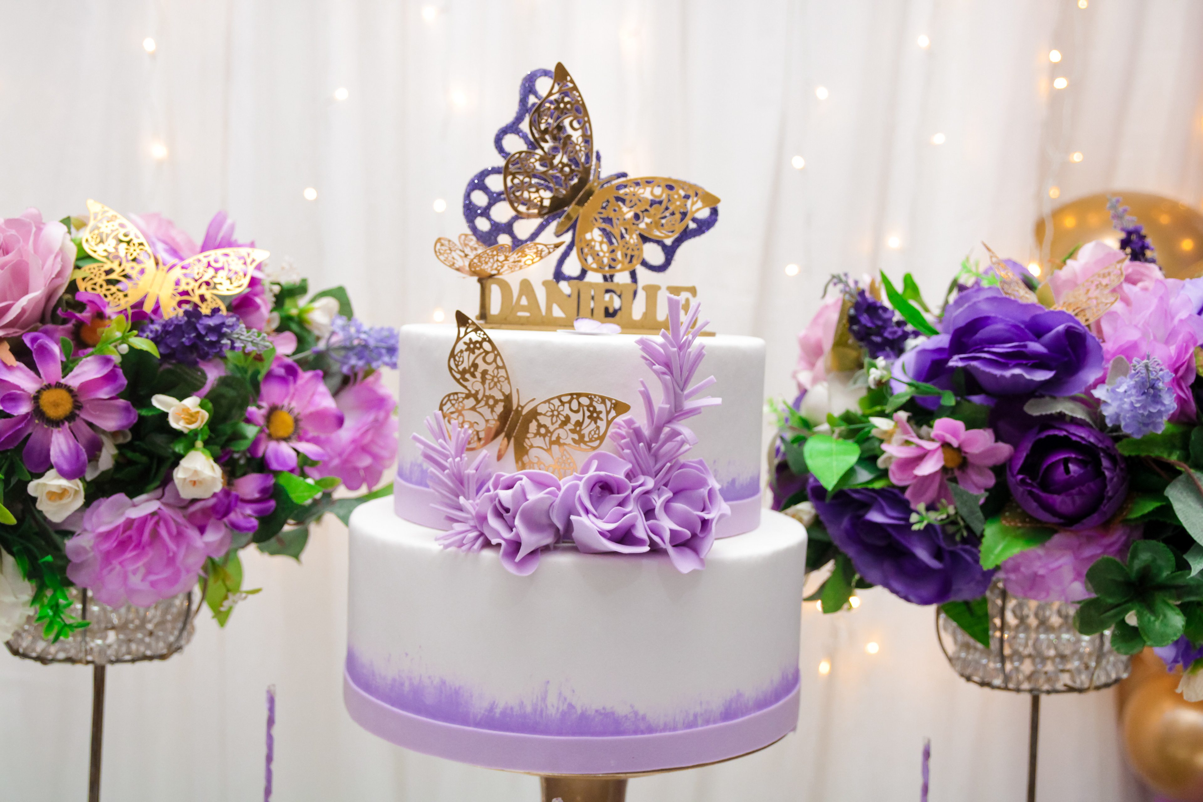 Decoração do aniversário da Danielle em São Paulo.