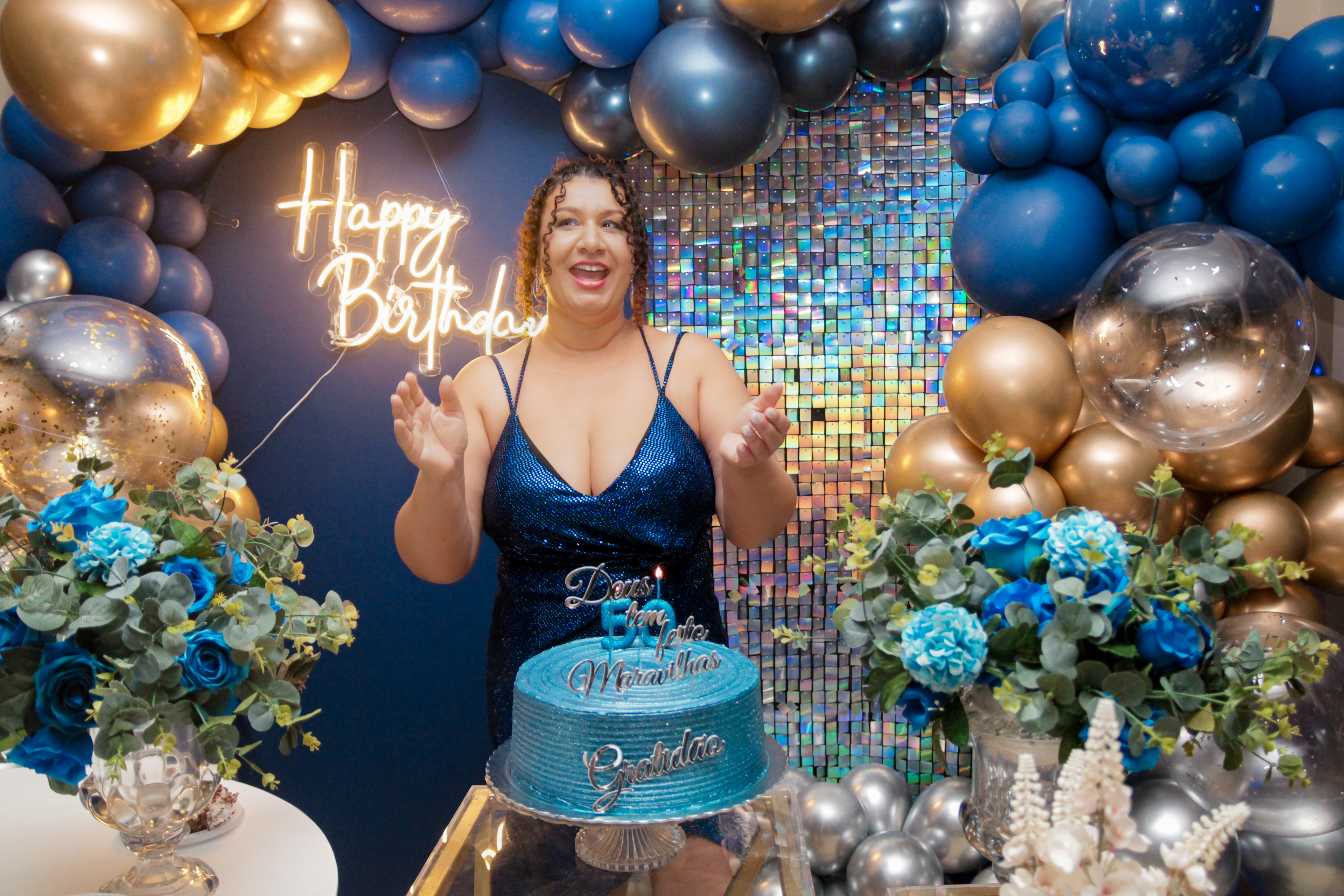 Evento de 50 anos fotografado em São Paulo.