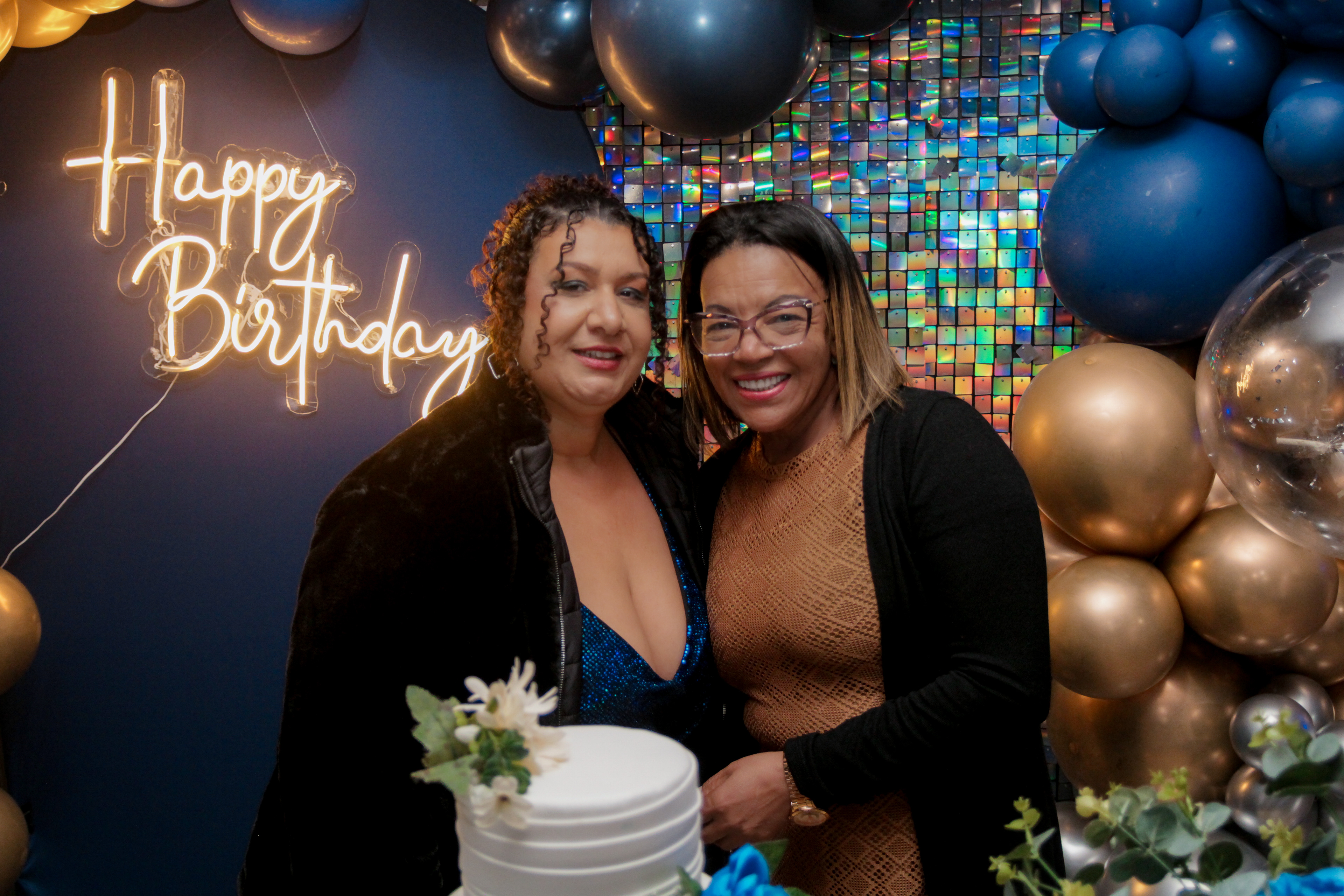 Festa intimista de 50 anos em São Paulo.