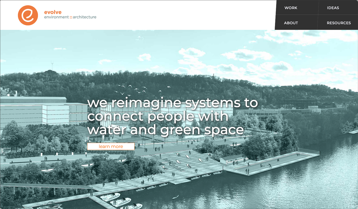 evolveEA.com homepage