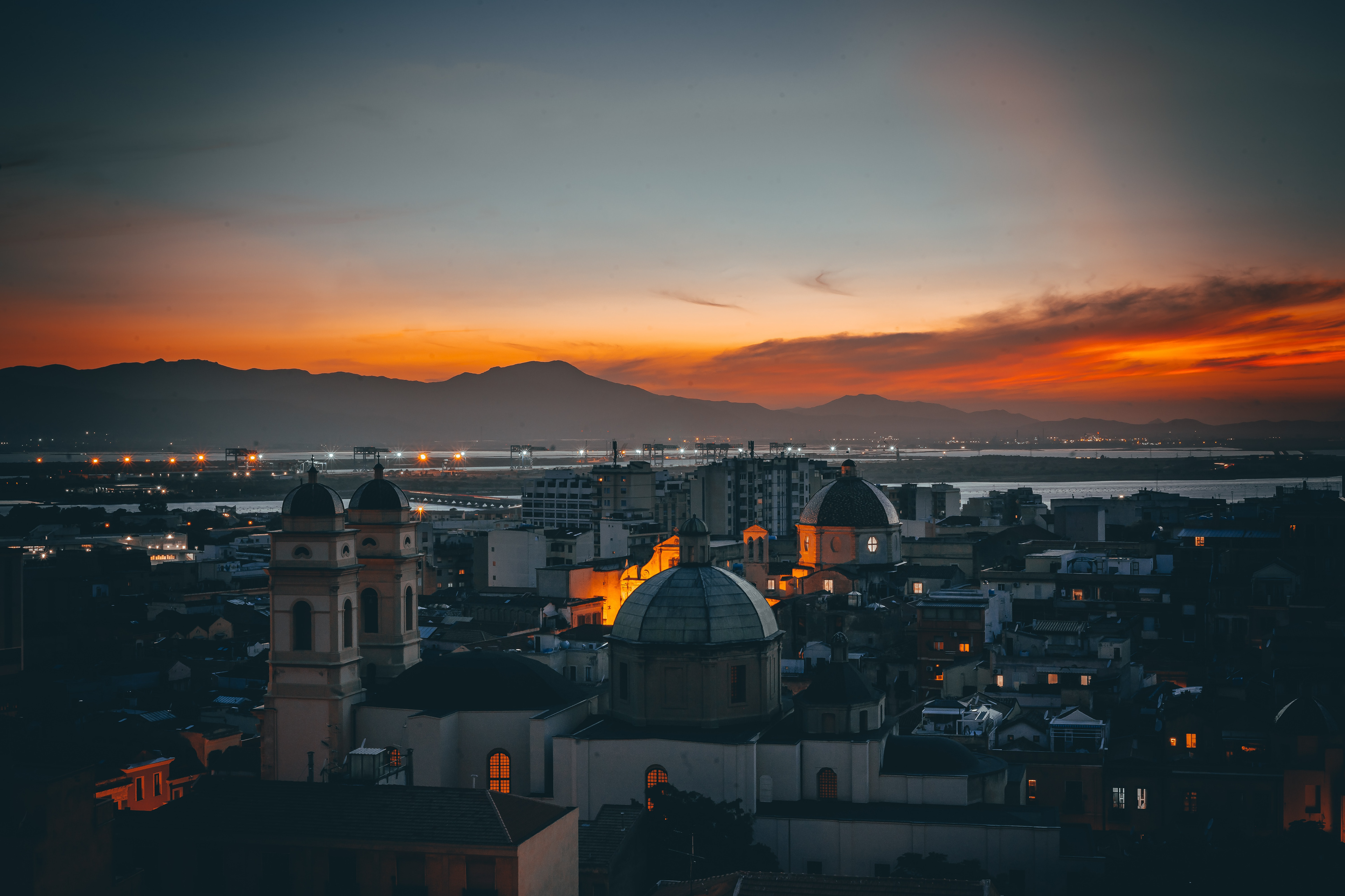 Sunset on Stampace