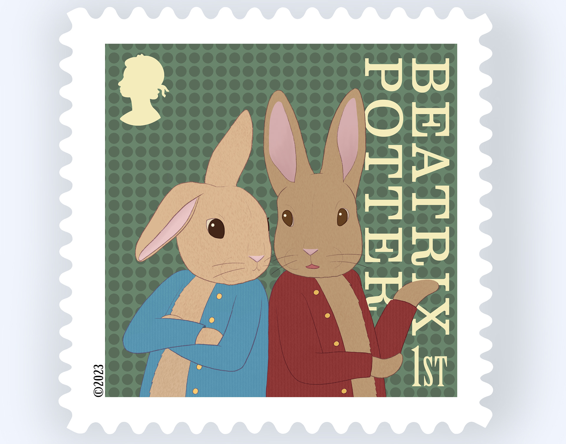 Beatrix Potter Stamp Collection (2/4): Group Stamp