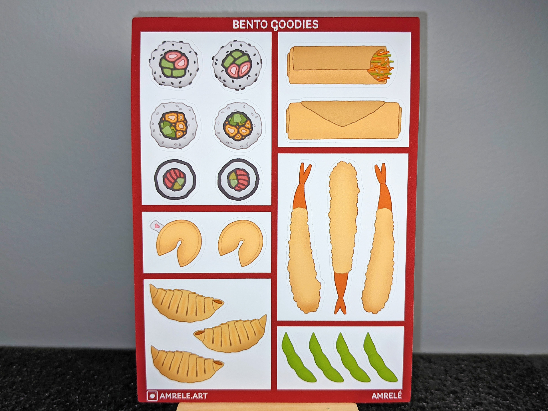 Bento Goodies Sheet