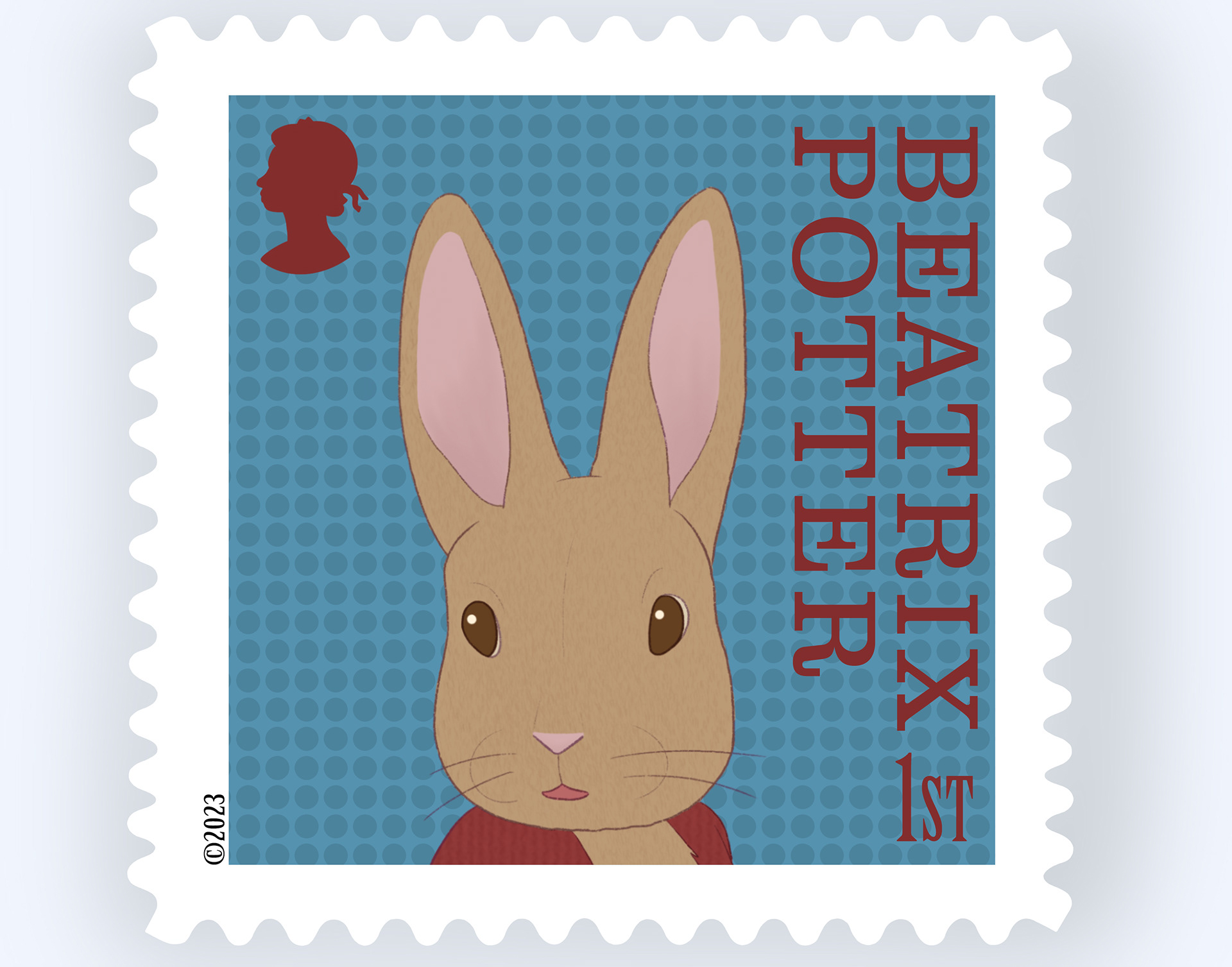 Beatrix Potter Stamp Collection (4/4): Benjamin Bunny