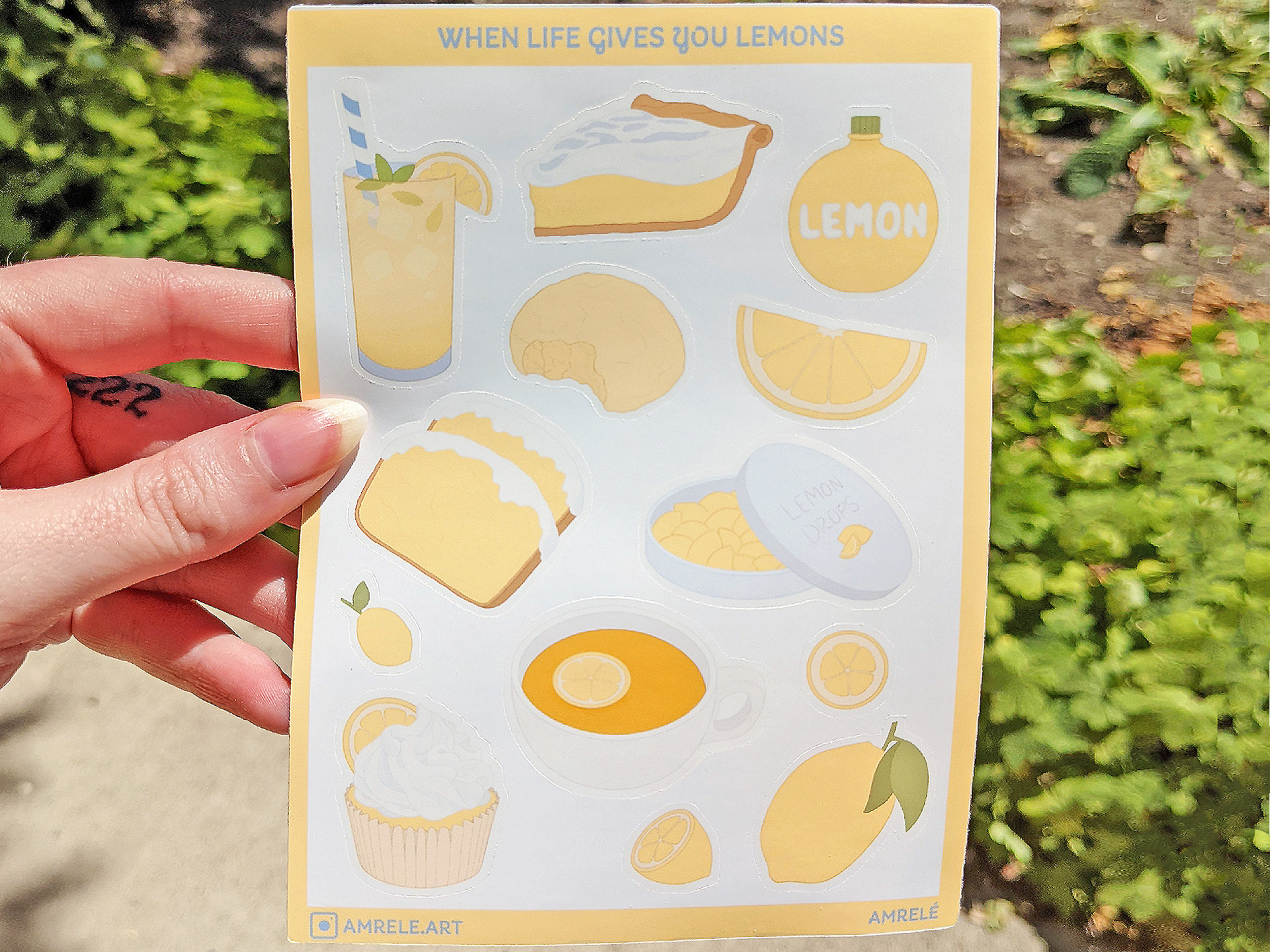 When Life Gives You Lemons Sheet