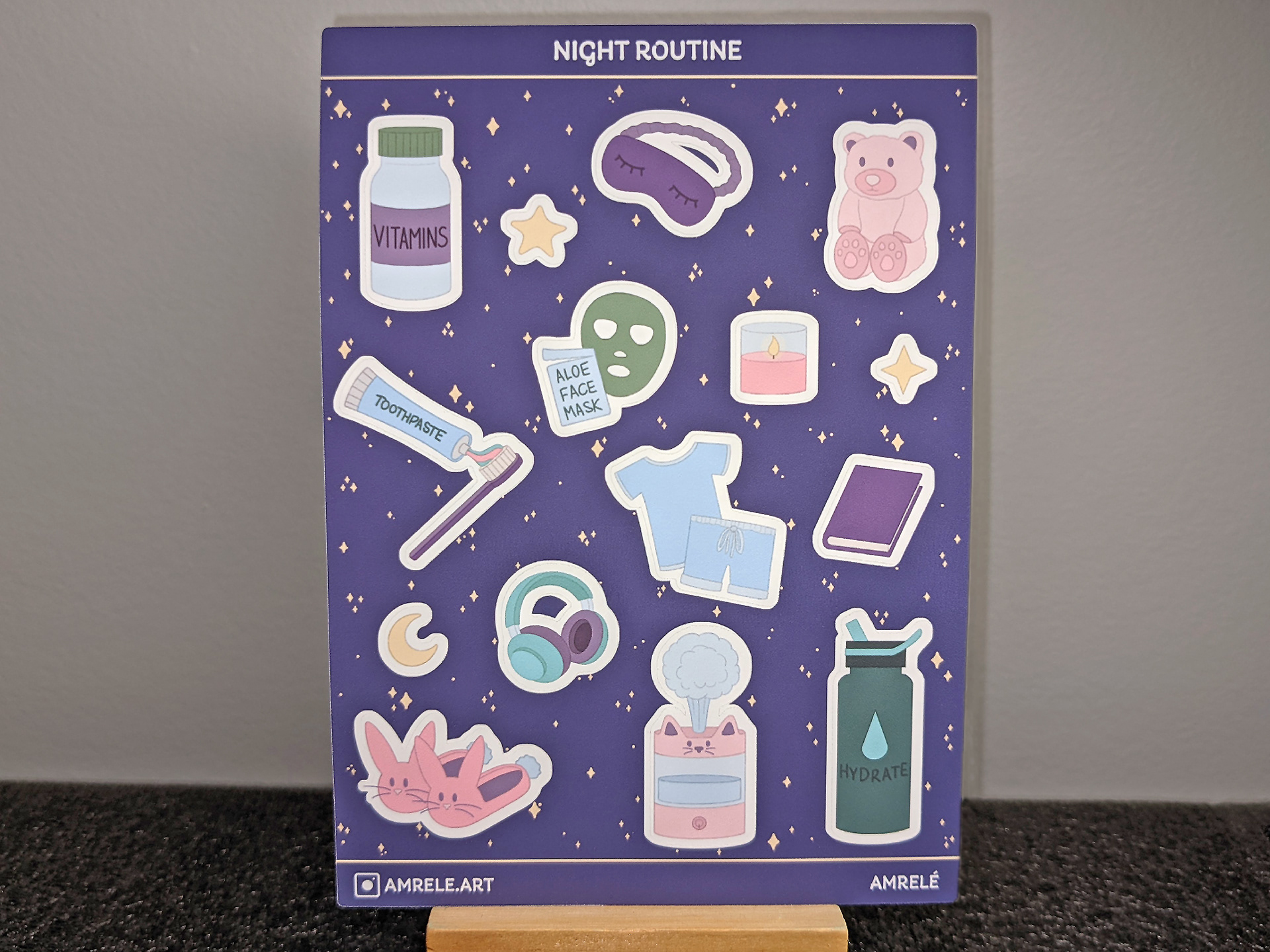 Night Routine Sheet