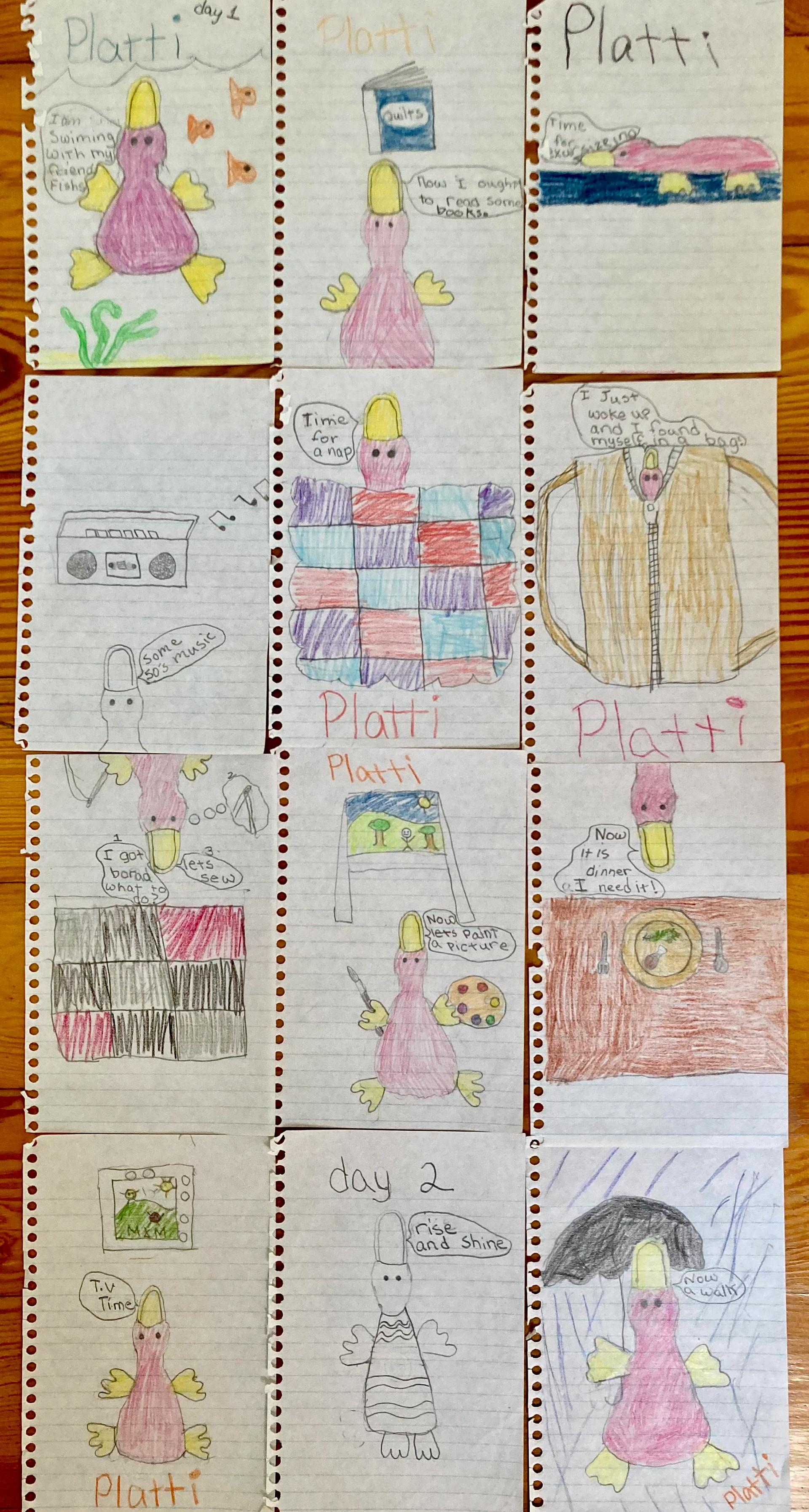 Platti the Platypus (circa 1997)