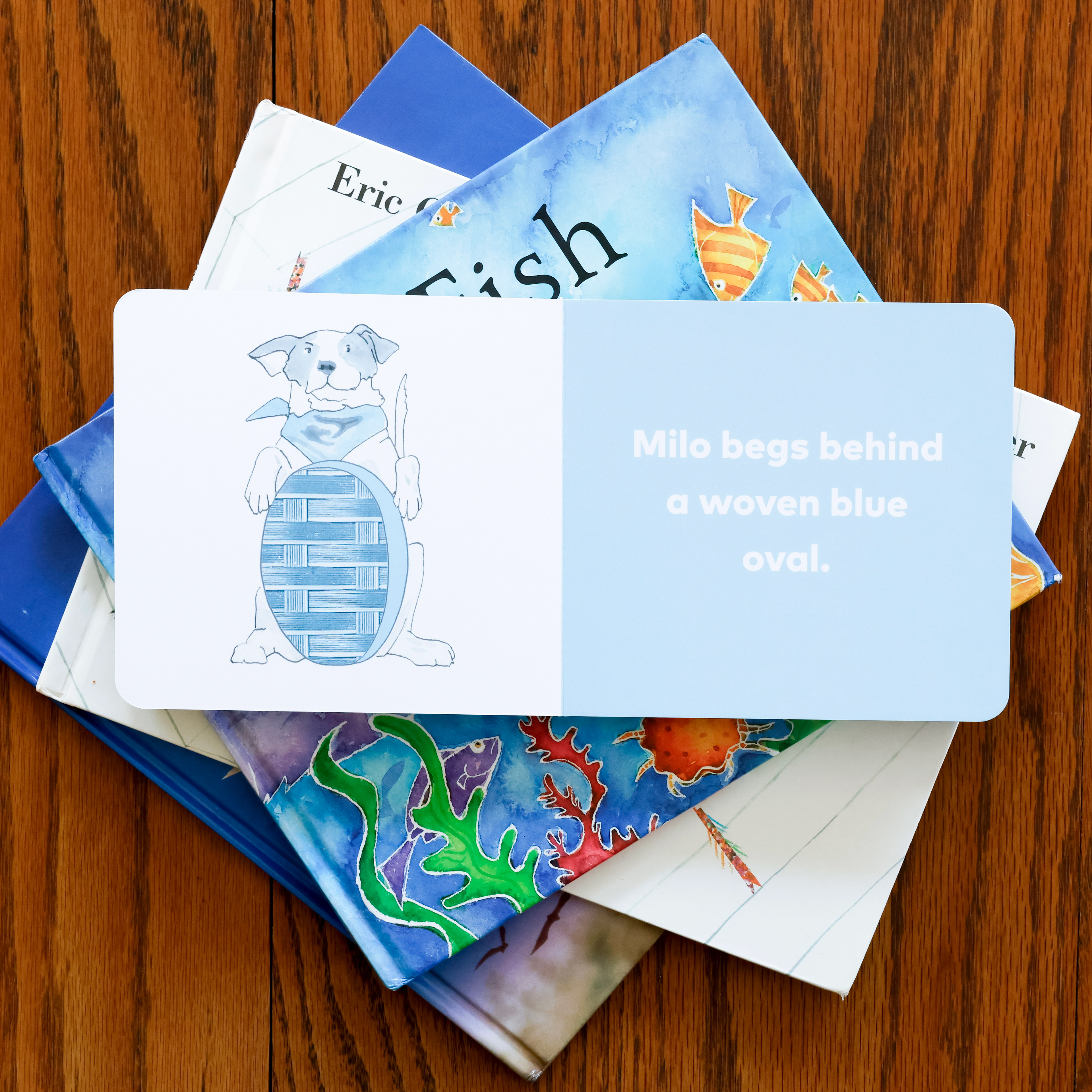 You can read "Milo's Rainbow" aloud along with other colorful favorites.