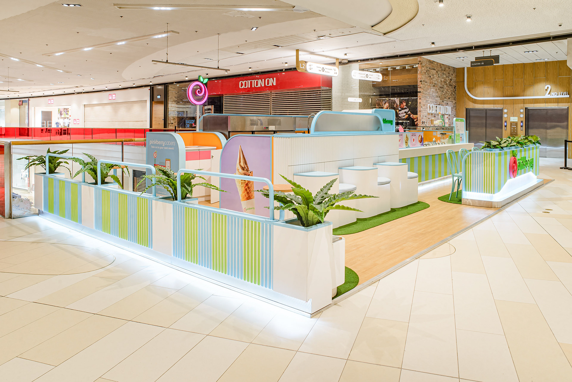 Pinkberry, SM Aura